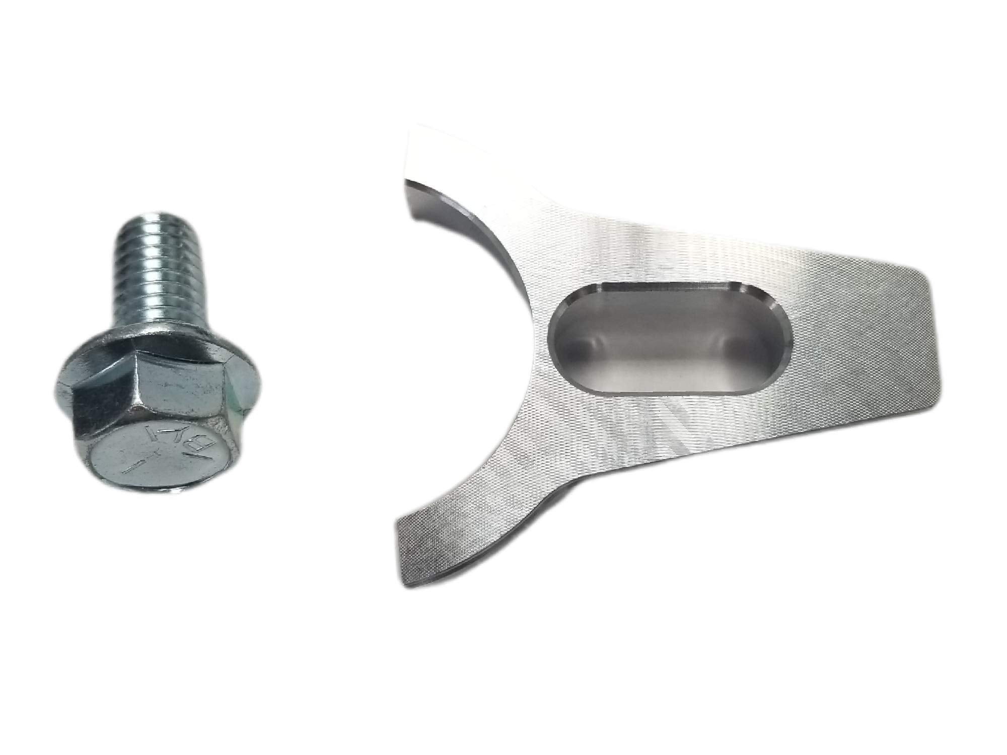 Z Whip Billet Aluminum SBC BBC Distributor Hold Down Clamp V8 V6 SB BB HEI Compatible With Chevy Small Big Block Engines 1955-Cu