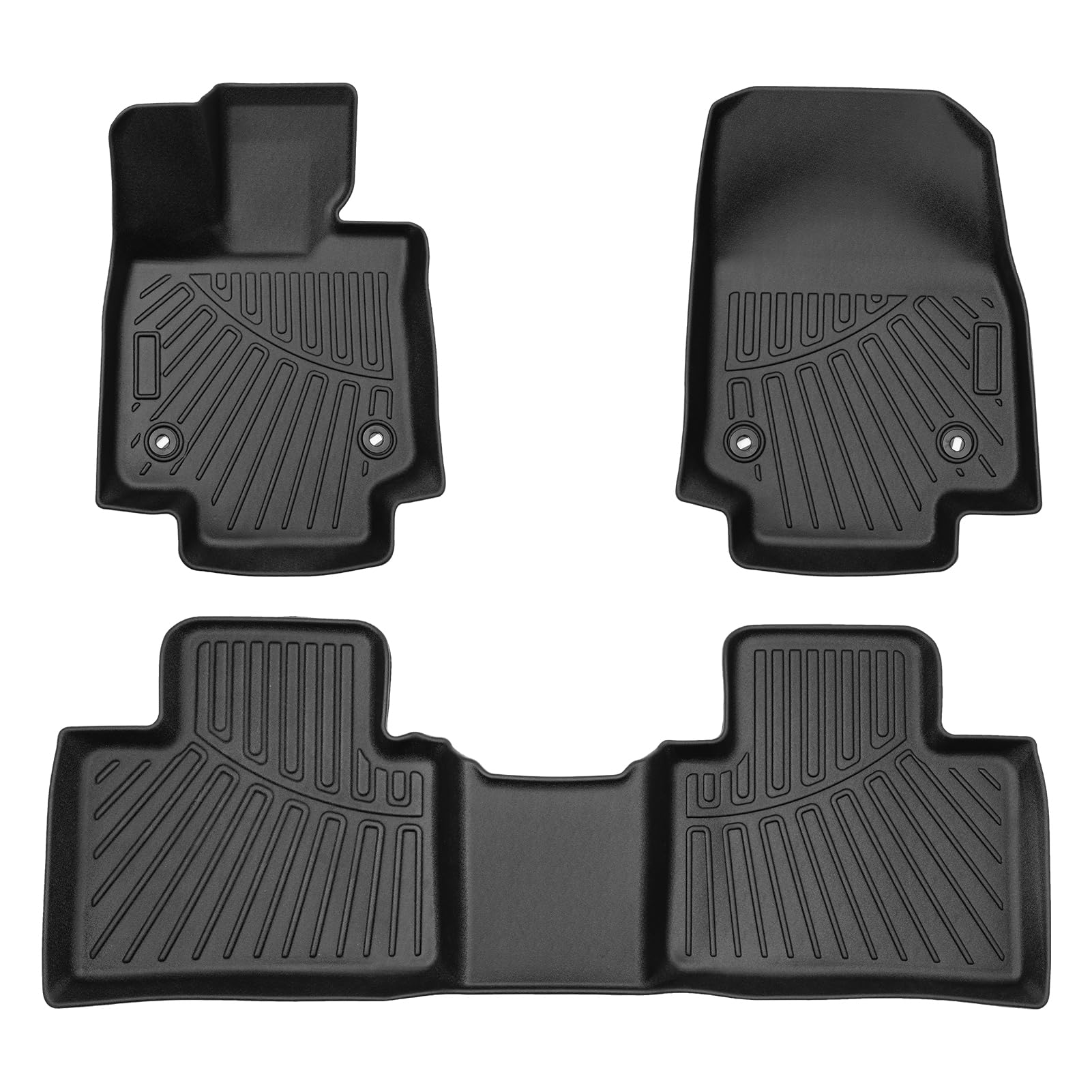 Powerty Floor Mats For 2023 2024 2025 Lexus Rx Rx350 Rx350H Rx500H (Not For Rx450H+ Phev) Accessories All Weather Floor Liner 3D