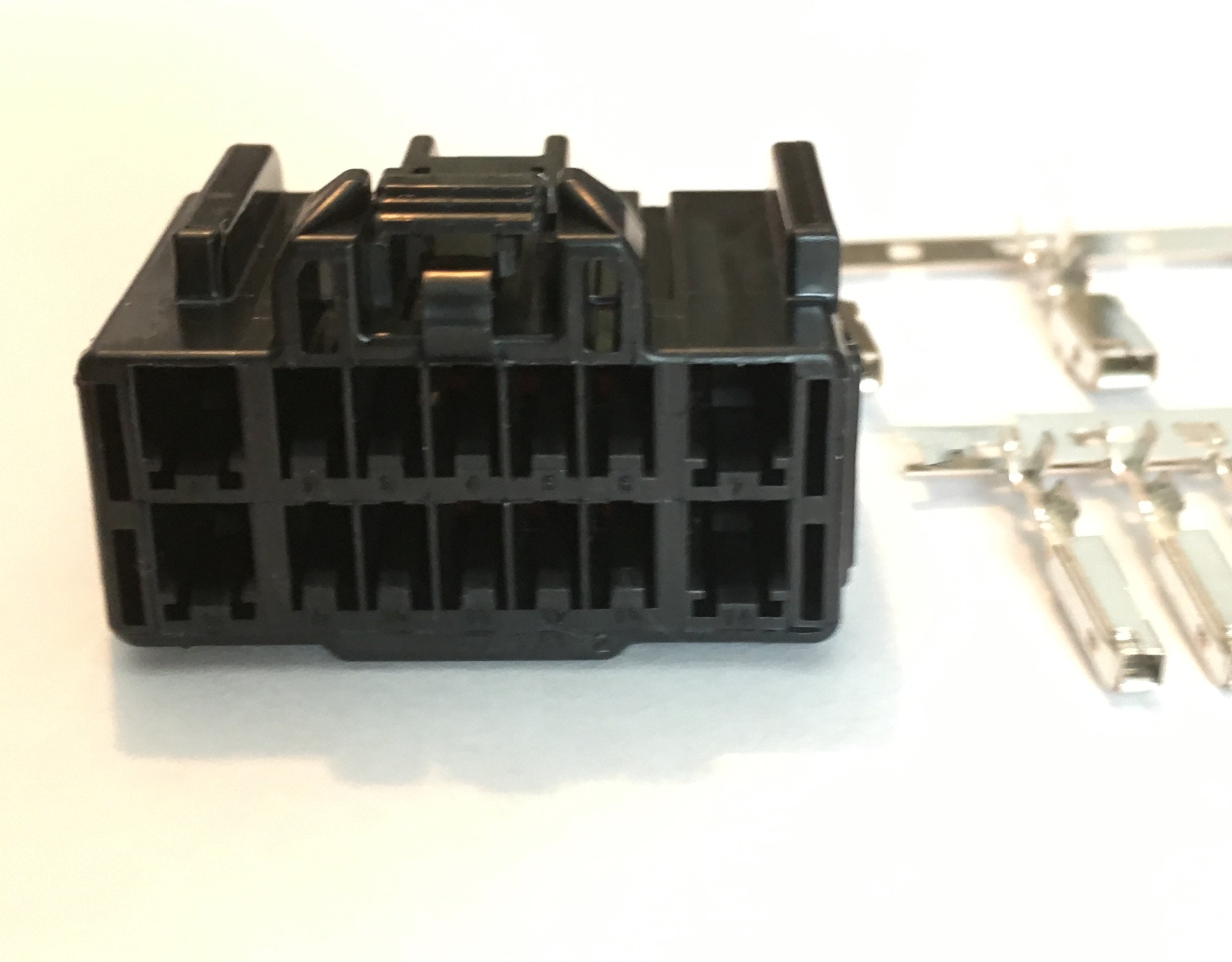 Genuine Oem New Replacement Connector & Terminals For Motorcraft Wpt-1140 / Wpt1140 3U2Z-14S411-Zzb 3U2Z14S411Zzb Audio Control