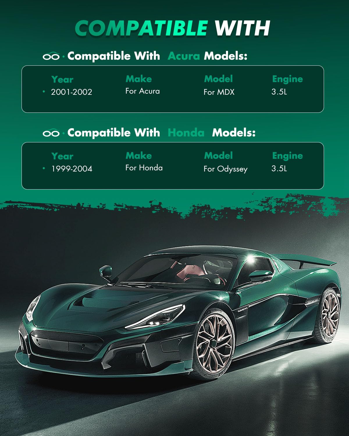 Scitoo D793 Front Ceramic Brake Pads Sets Fit For Acura Mdx 2001-2002,For Honda Odyssey 1999 2000 2001 2002 2003 2004