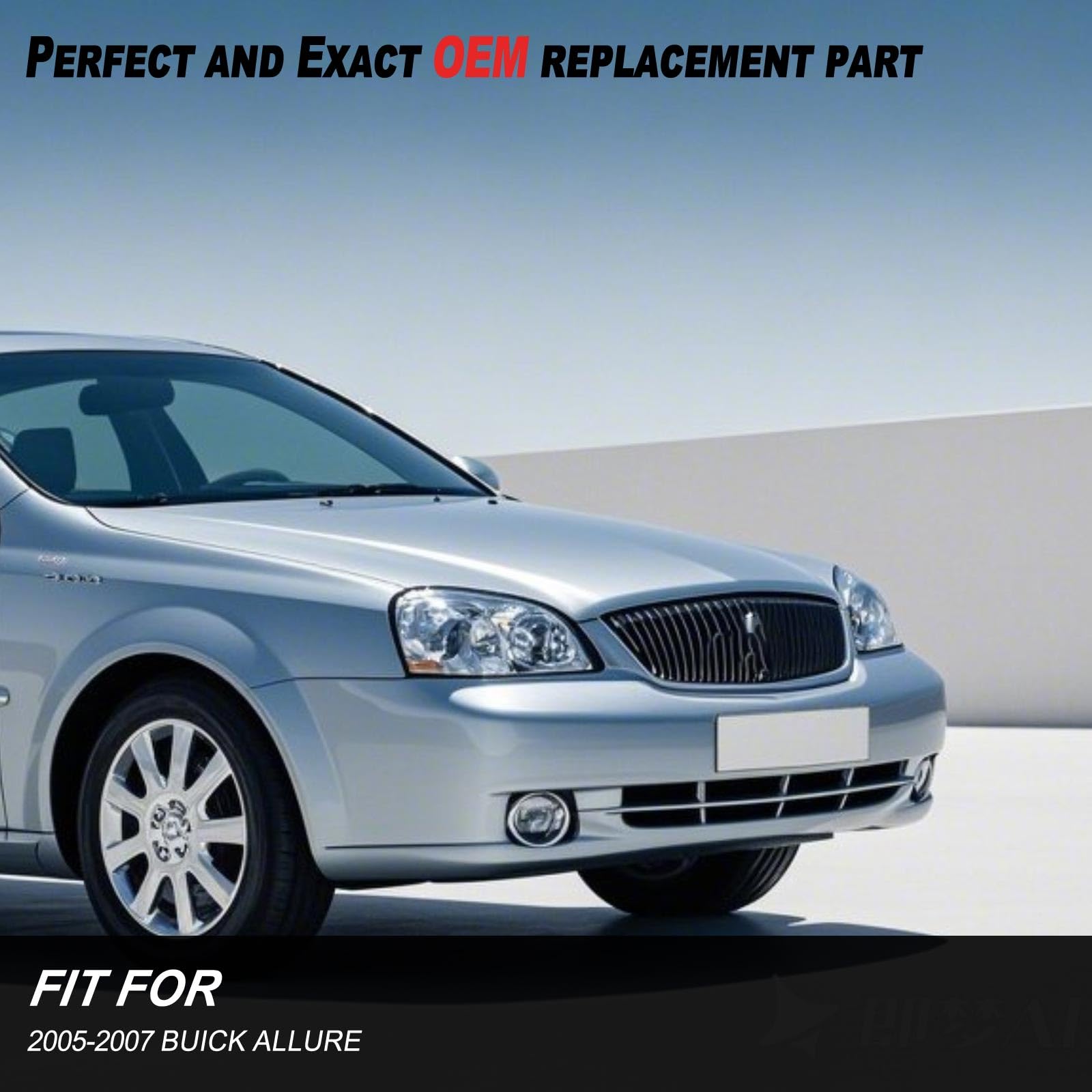 Vepagoo 4150 Front Hood Struts Compatible For 2005-2007 Buick Allure & 2005-2007 Buick Lacrosse Gas Shock Lift Supports, Sedan 4