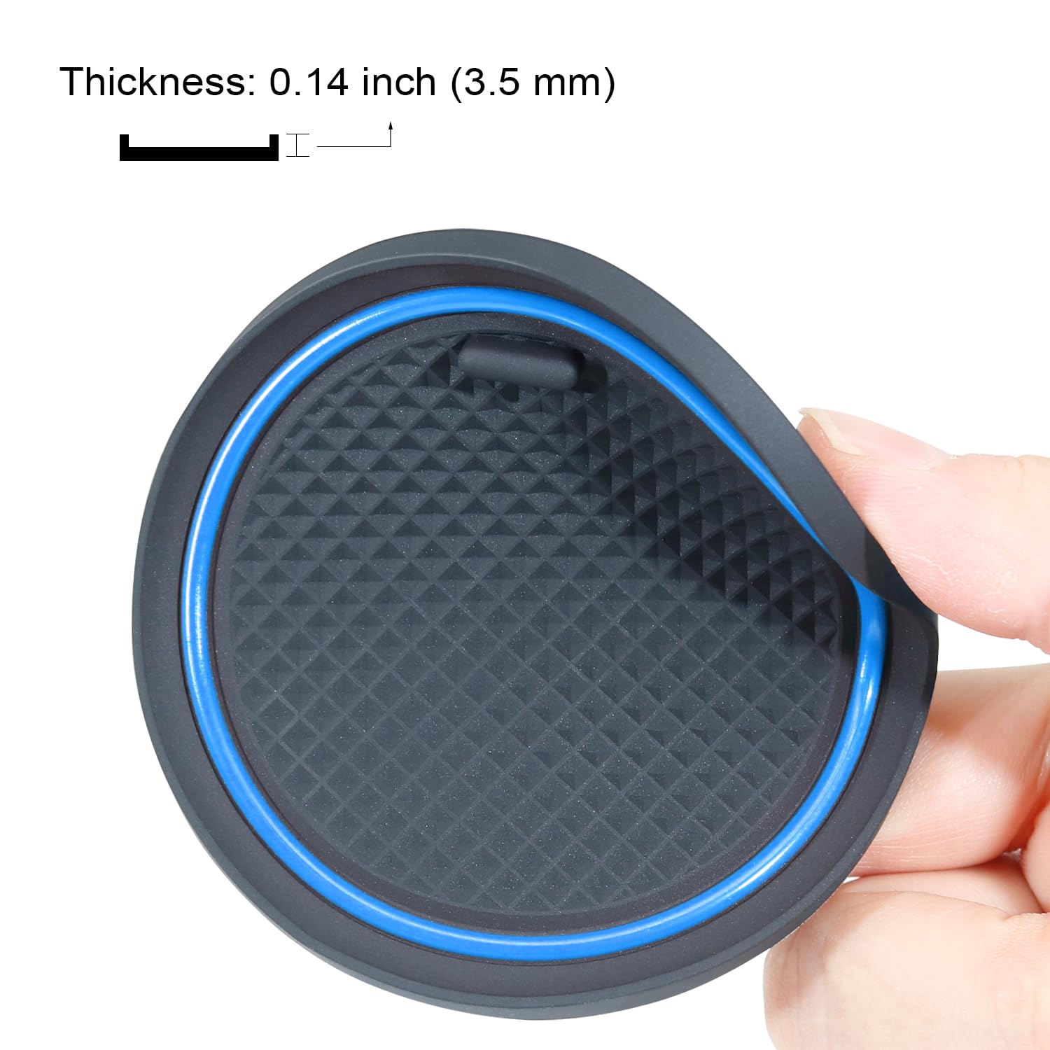 Center Console Liner for Subaru Crosstrek Accessories 2024 2025 Impreza Accessories, for Crosstrek Cup Holder Mat Non-Slip Anti