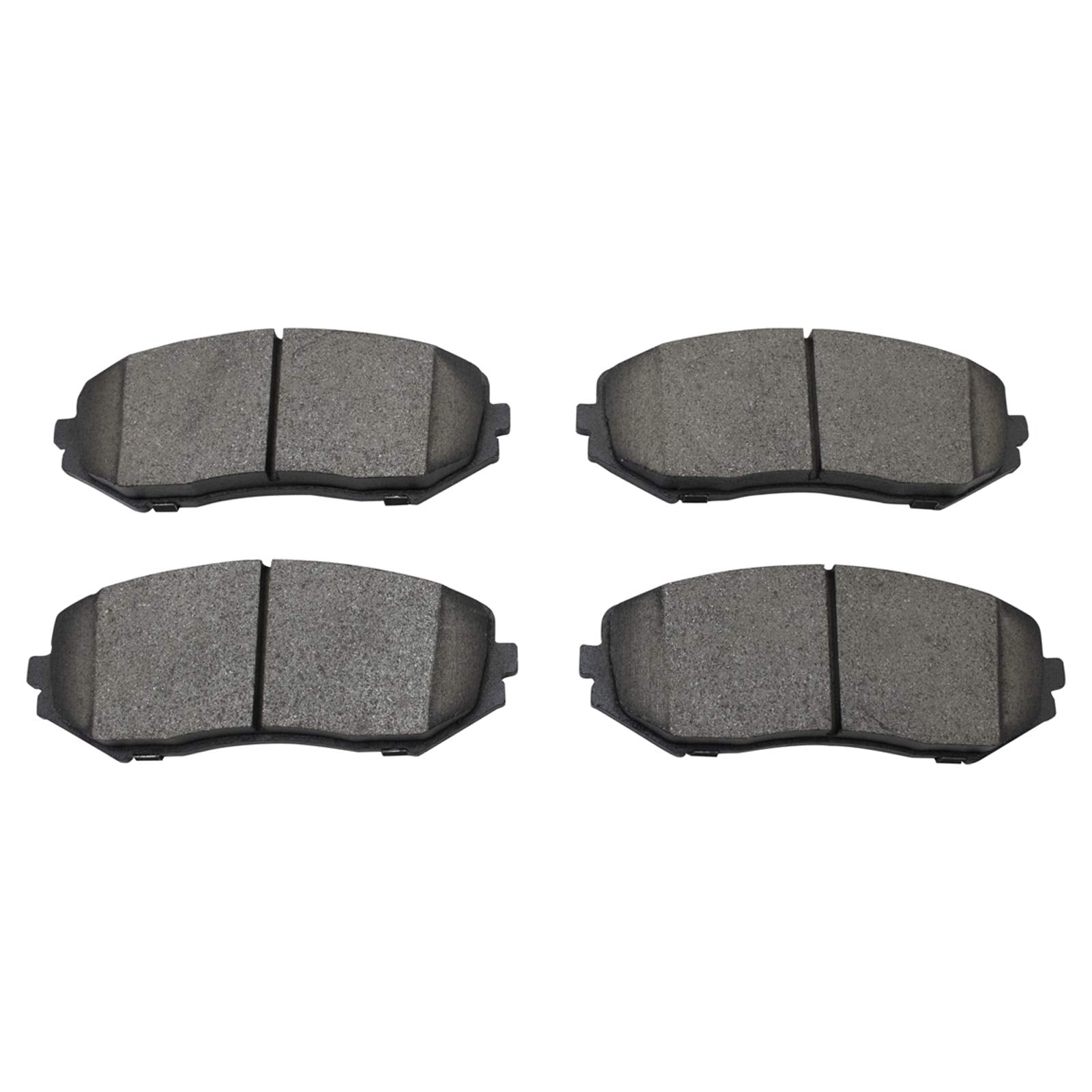 TRQ Front Brake Pads Ceramic Compatible with 2006-2013 Suzuki Grand Vitara