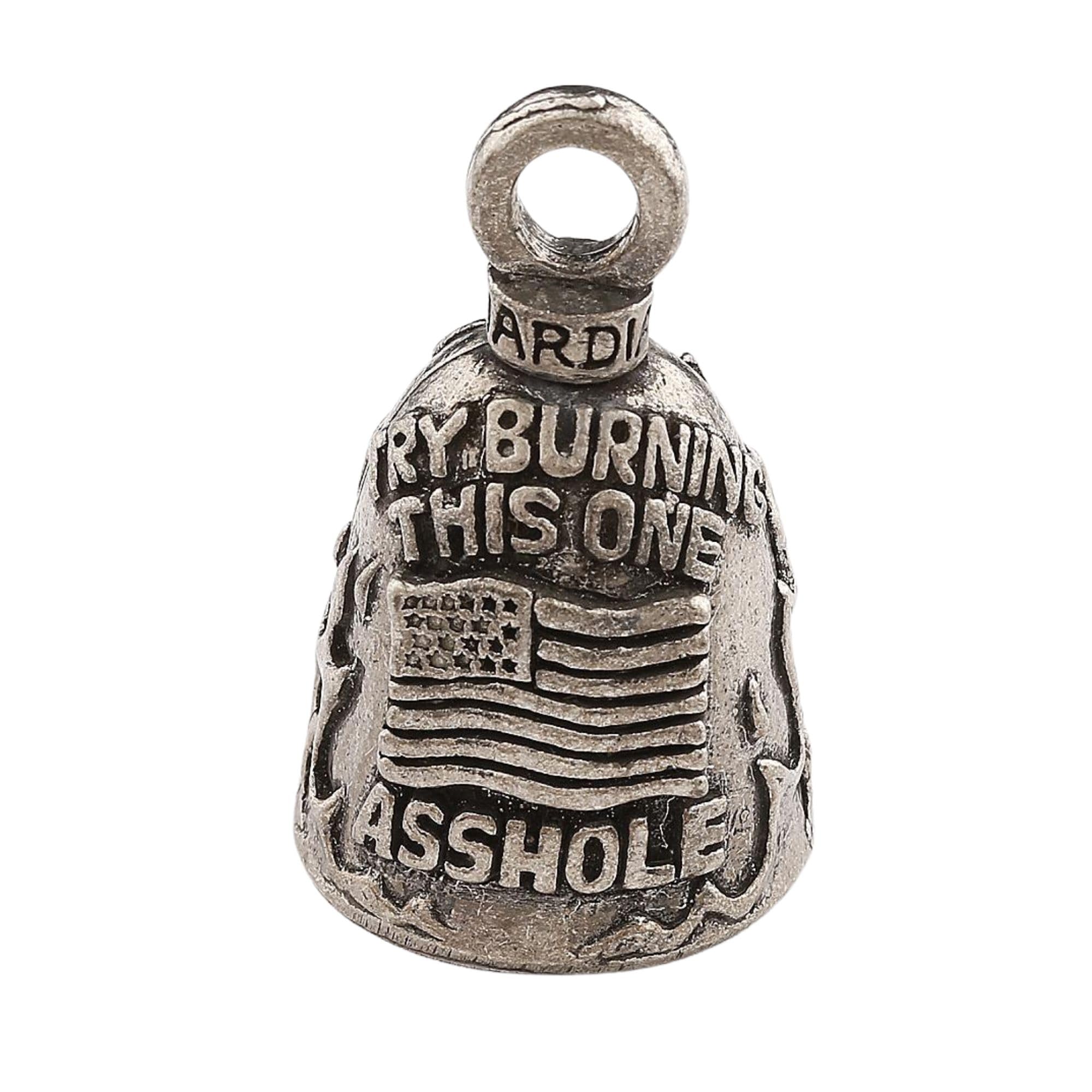 Guardian Bell Try Burning This One A**Hole For Harley Davidson Gremlin Mod Dyna Fxr Motorcycle Usa America Flag Old Glory Sports