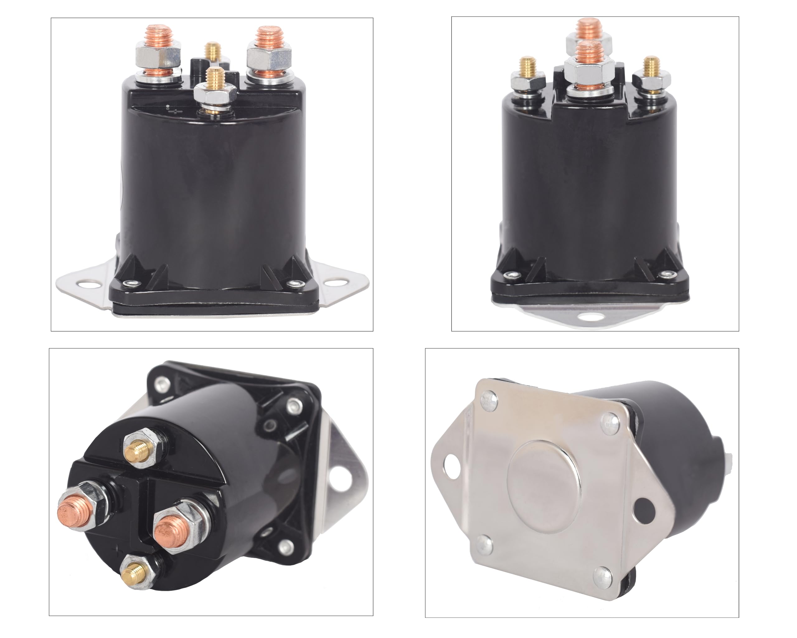 Sabeweile 12V Clubcar Golf Cart Solenoid Replaces Oem 1013609, 1012275, 240-20013, 435-154, For 1984 Newer Club Car Ds Precedent