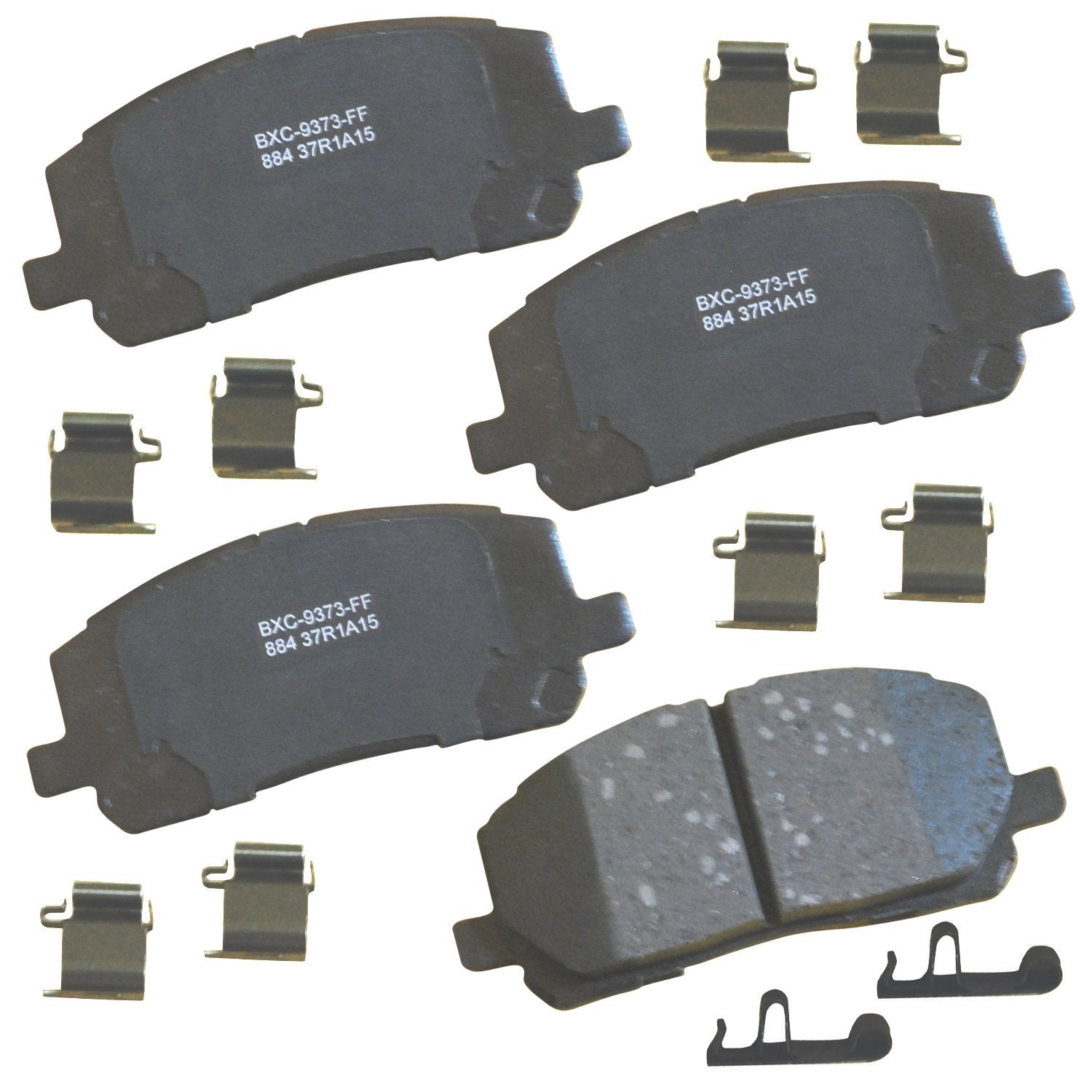 Bendix Premium Sbc884 Ceramic Front Brake Pads For Toyota Highlander 2007-2001