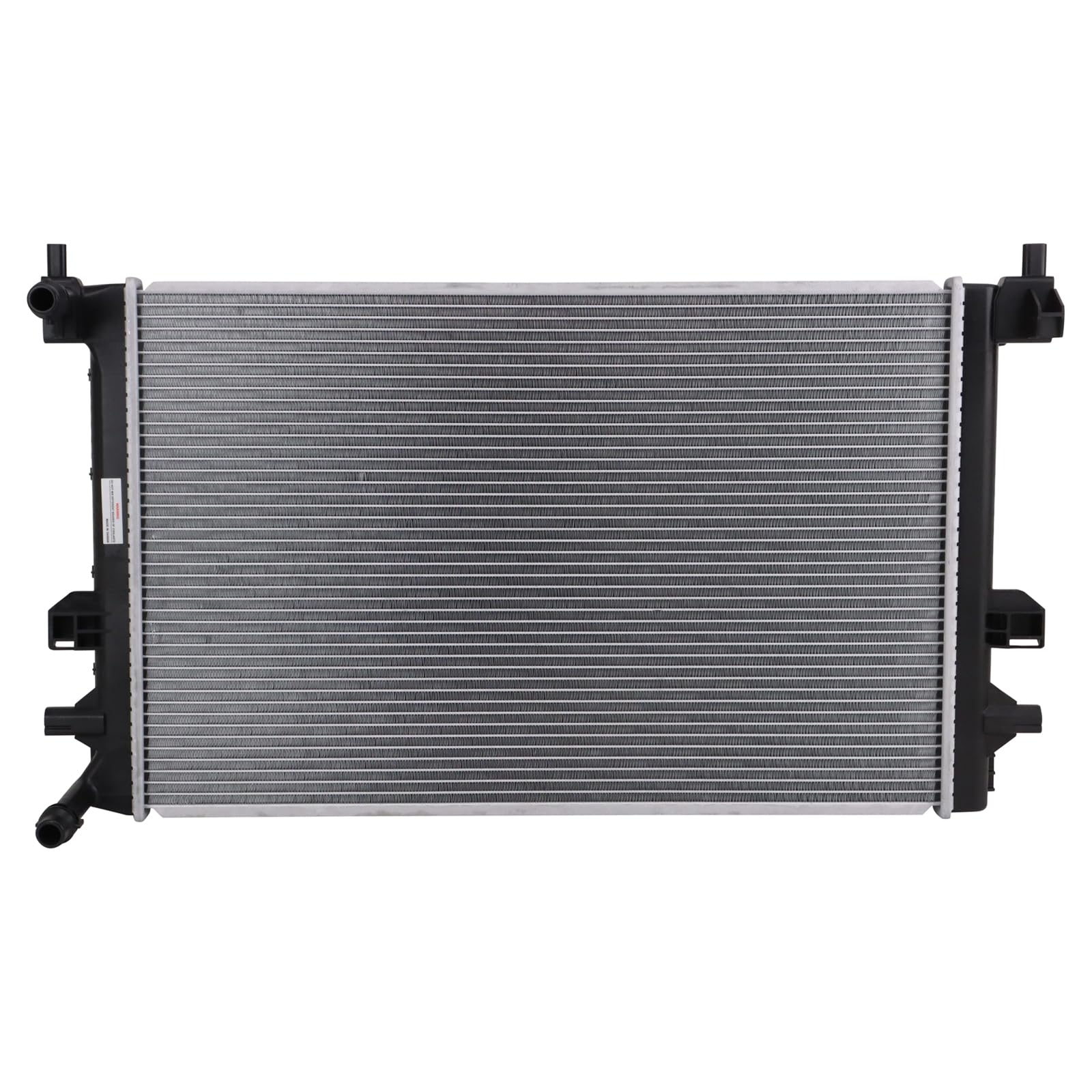 Trq Auxiliary Radiator Assembly Compatible With 15-21 Volkswagen Golf 19 Golf Sportwagen 19-21 Jetta