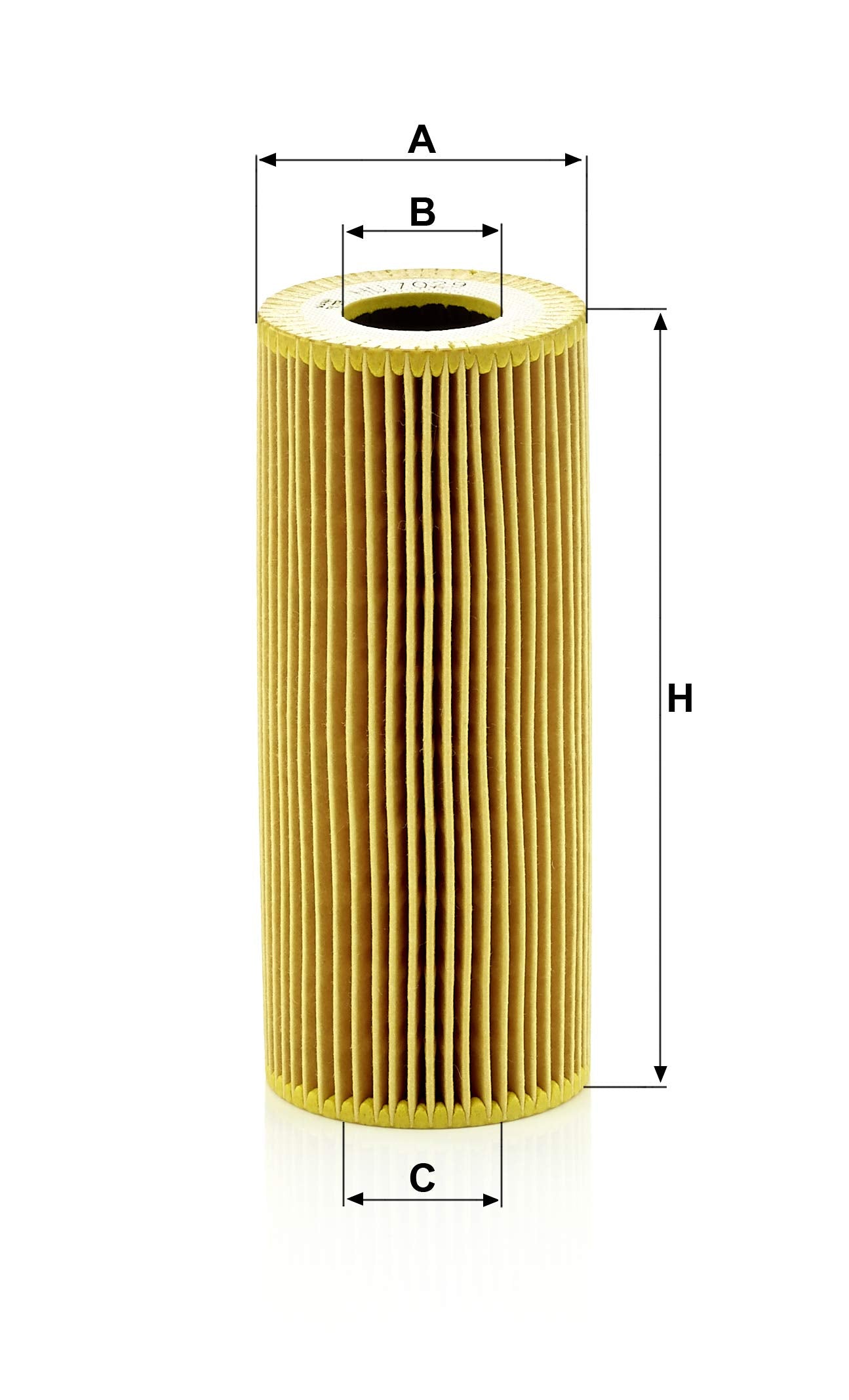 Mann Filter Mann Hu 7029Z Oil Filter, 1 Pack
