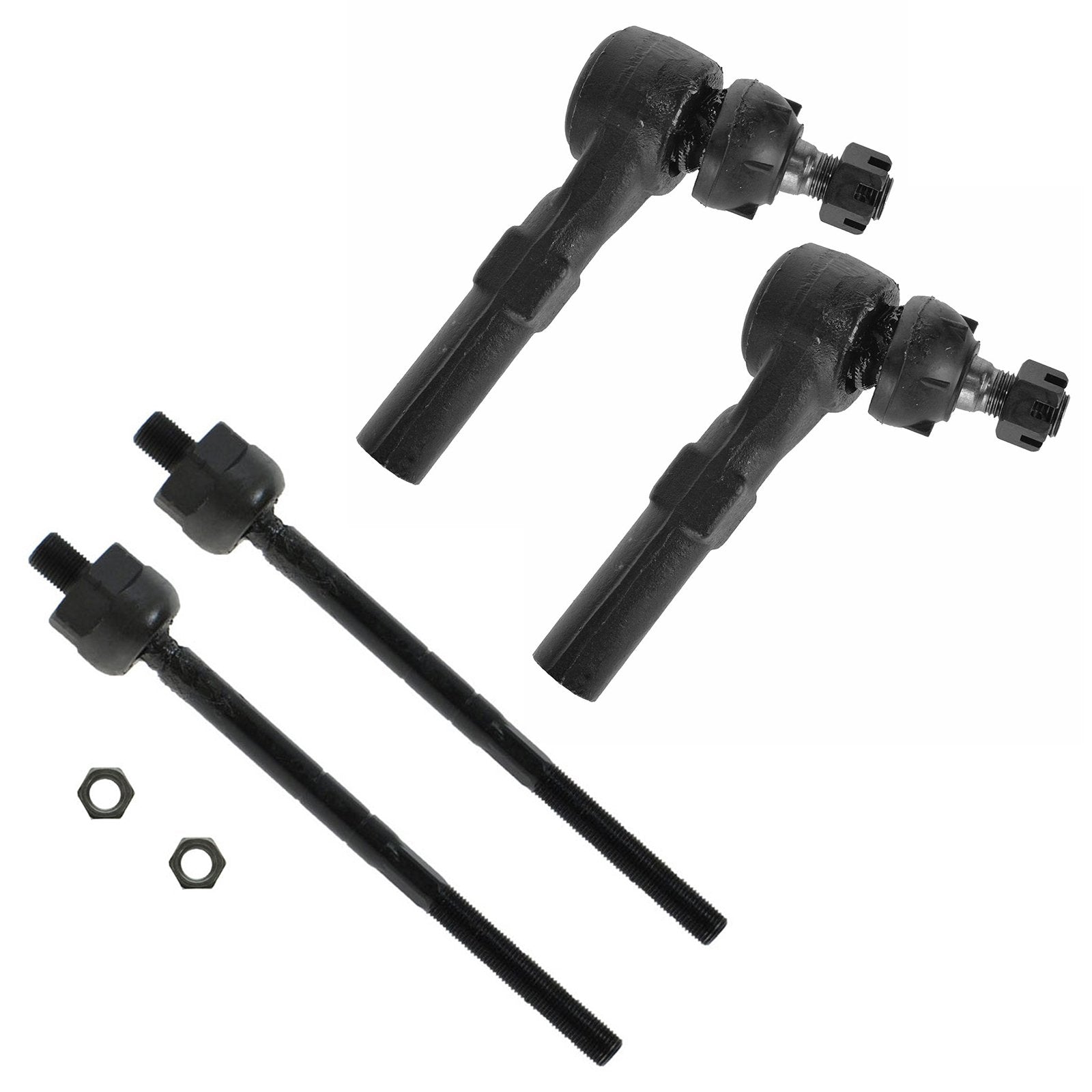 Trq Front Tie Rod Set Compatible With 1995-1997 Ford Explorer 1997 Mercury Mountaineer