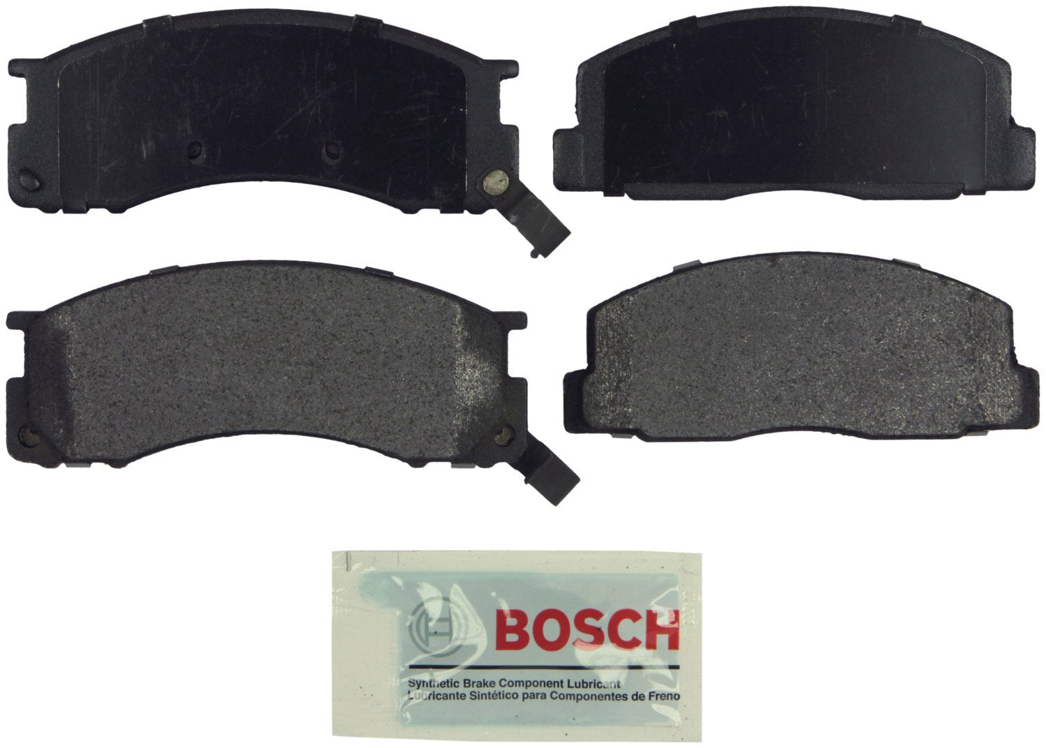 BOSCH BE500 Blue Semi-Metallic Disc Brake Pad Set - Compatible With Select Toyota Previa; FRONT