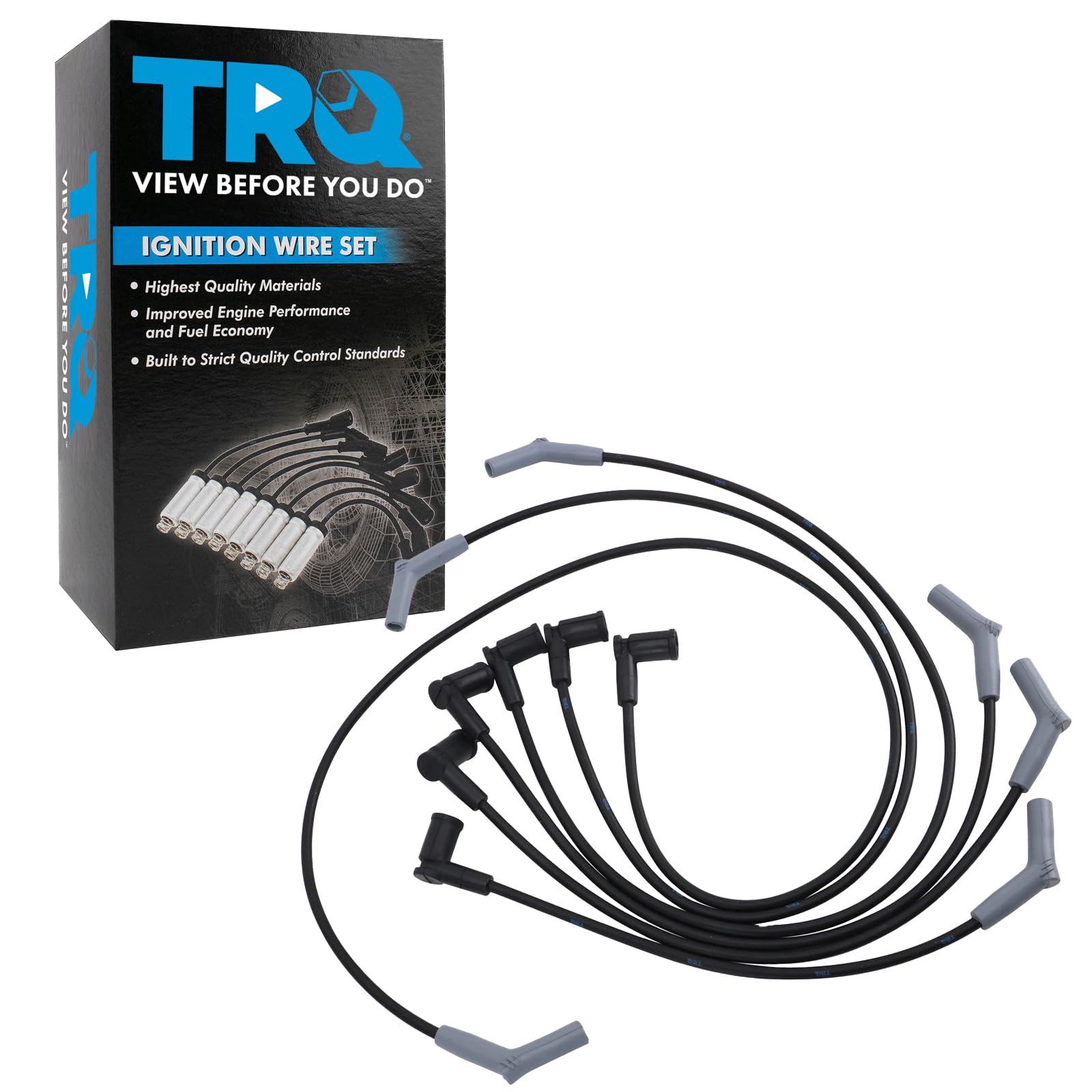 Trq Spark Plug Wire Set Compatible With 2001-2003 Ford Ranger Mazda B3000
