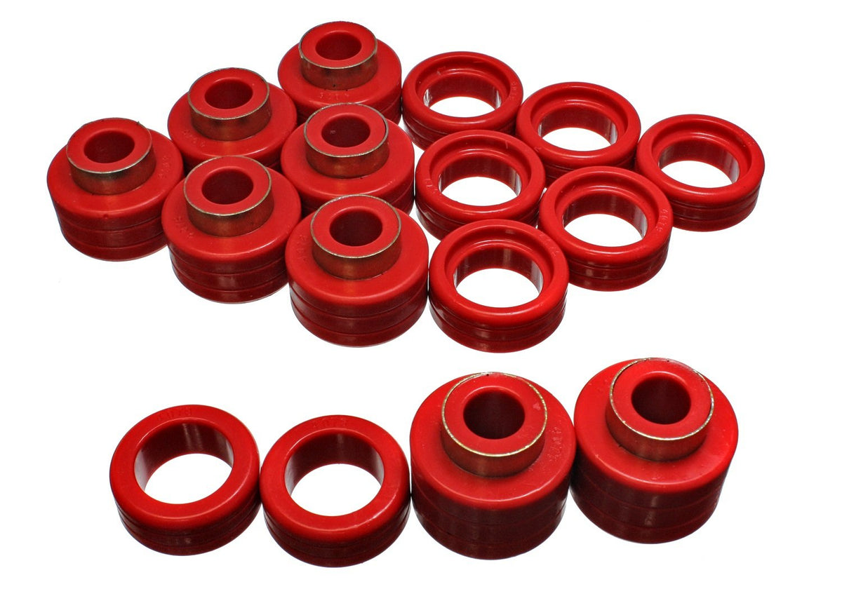 Energy Suspension 3.4122R Control Arm Bushing 2WD and 4WD Body Mount for Chevy Xtra