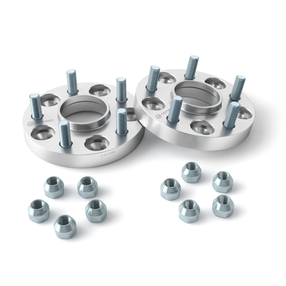 2pcs 25mm (1 inch) 5x100 Hubcentric Wheel Spacers (54.1mm Bore, 12x1.5 Studs) Compatible with Lexus CT200H Scion tC Toyota Camry