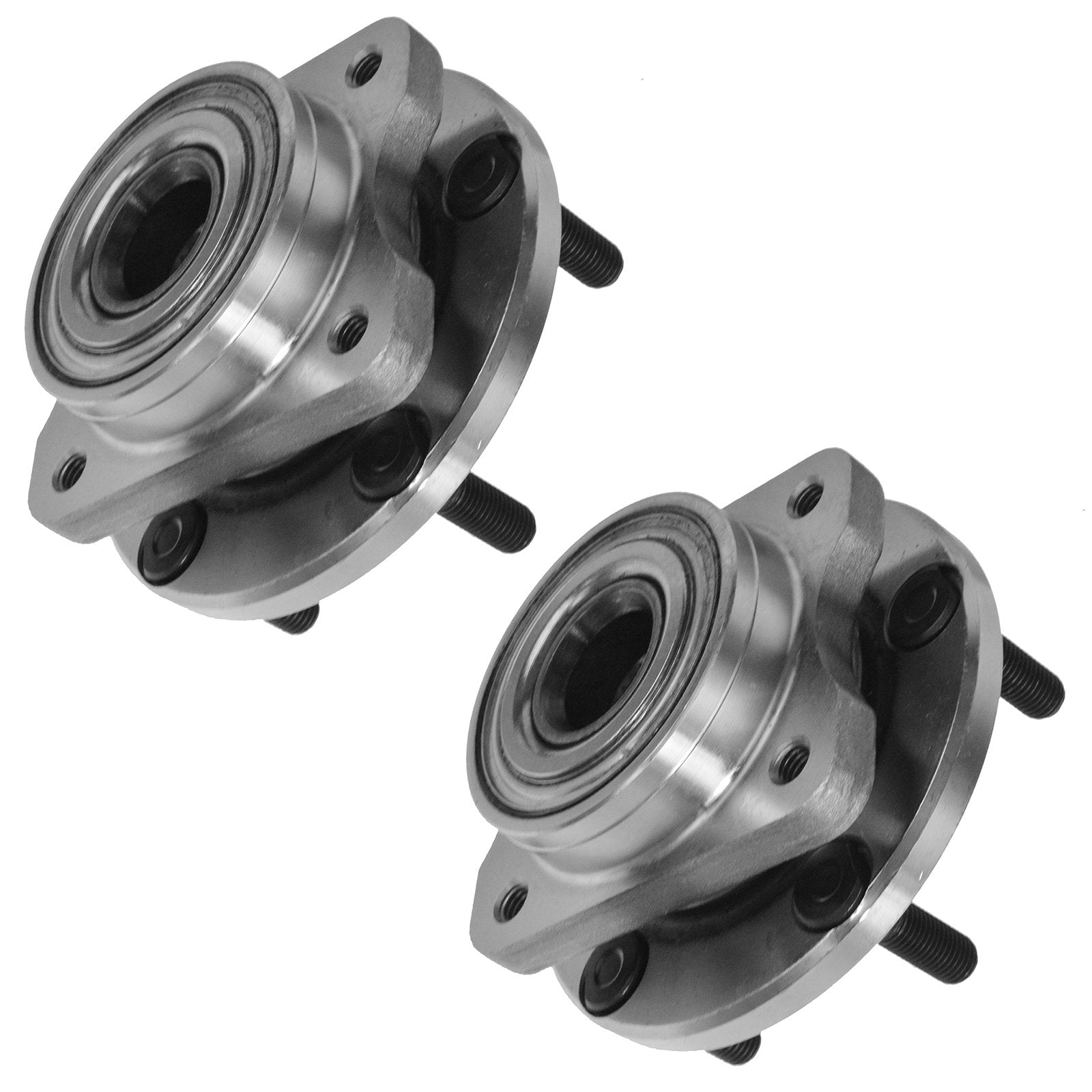 Trq Wheel Bearing & Hub Assembly Front Pair Set For Chrysler Dodge Plymouth