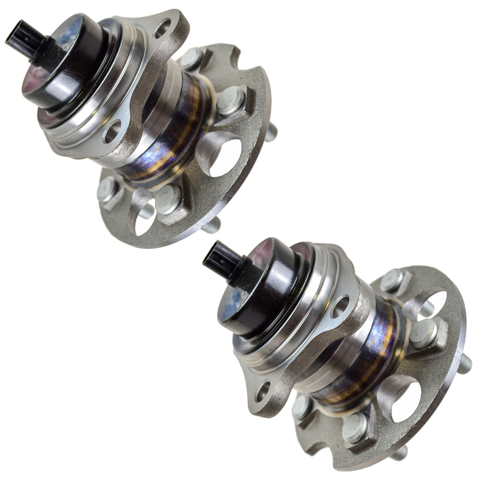 Trq Rear Wheel Hub Bearings Assembly Set Compatible With 2004-2006 Lexus Rx330 2007-2009 Rx350 2006-2008 Rx400H 2004-2007 Toyota