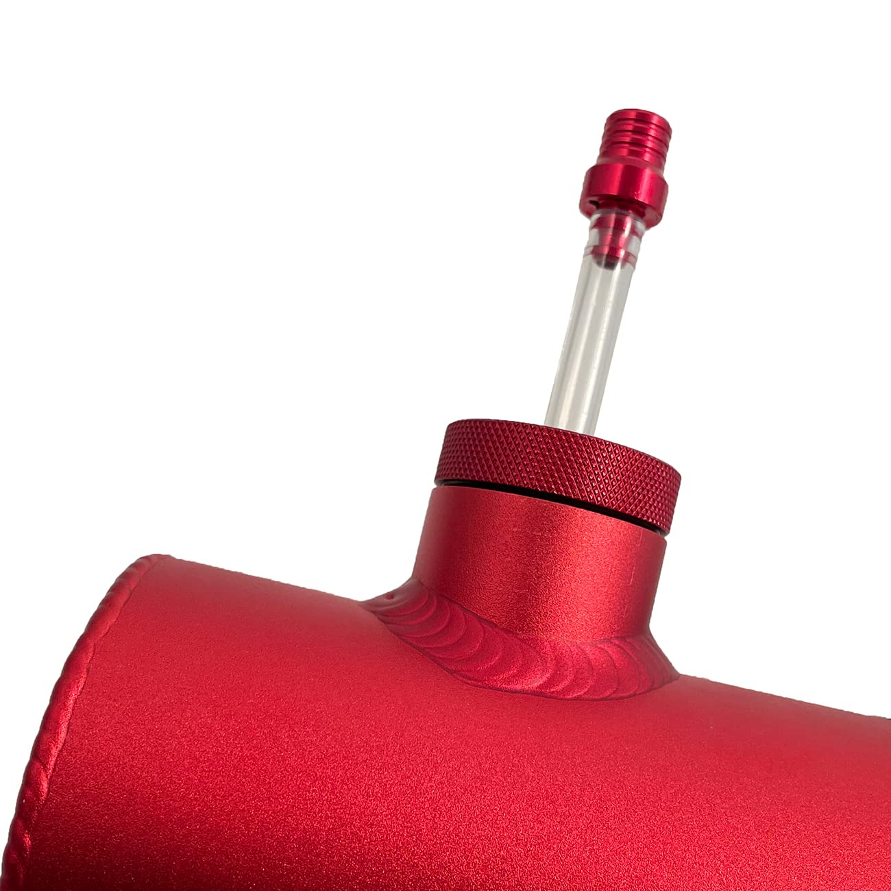 Sjvlxhi Red Gas Tank Aluminum Cylinder 10' For Coleman Powersports Ct200U Bt200X Ct200U-Ex,For Predator 212Cc 196Cc/6.5Hp Go Kart And Gas Mini Bike