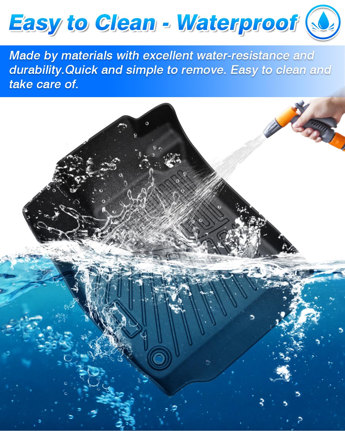 Cartist Floor Mats Custom Fit For Chevrolet/Chevy Trax 2024 2025 Accessories All Weather Floor Liners For Trax Heavy Duty Tpe Od