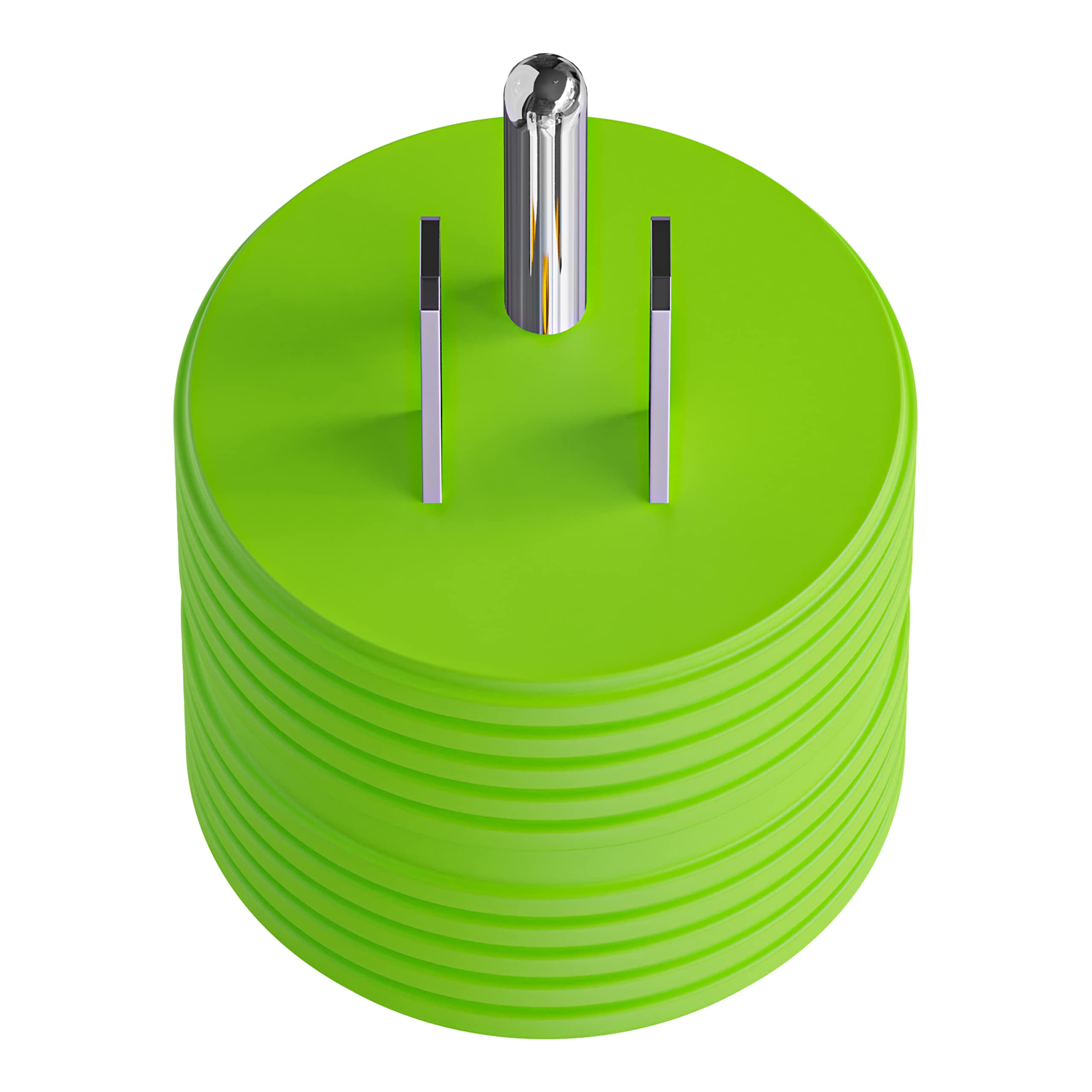 Leisure Cords Power Adapter 3 Prong 15 Amp Male To 30 Amp Female Rv Camper Generator Plug Outdoor Electrical Power Converter (15 Male - 30 Female)