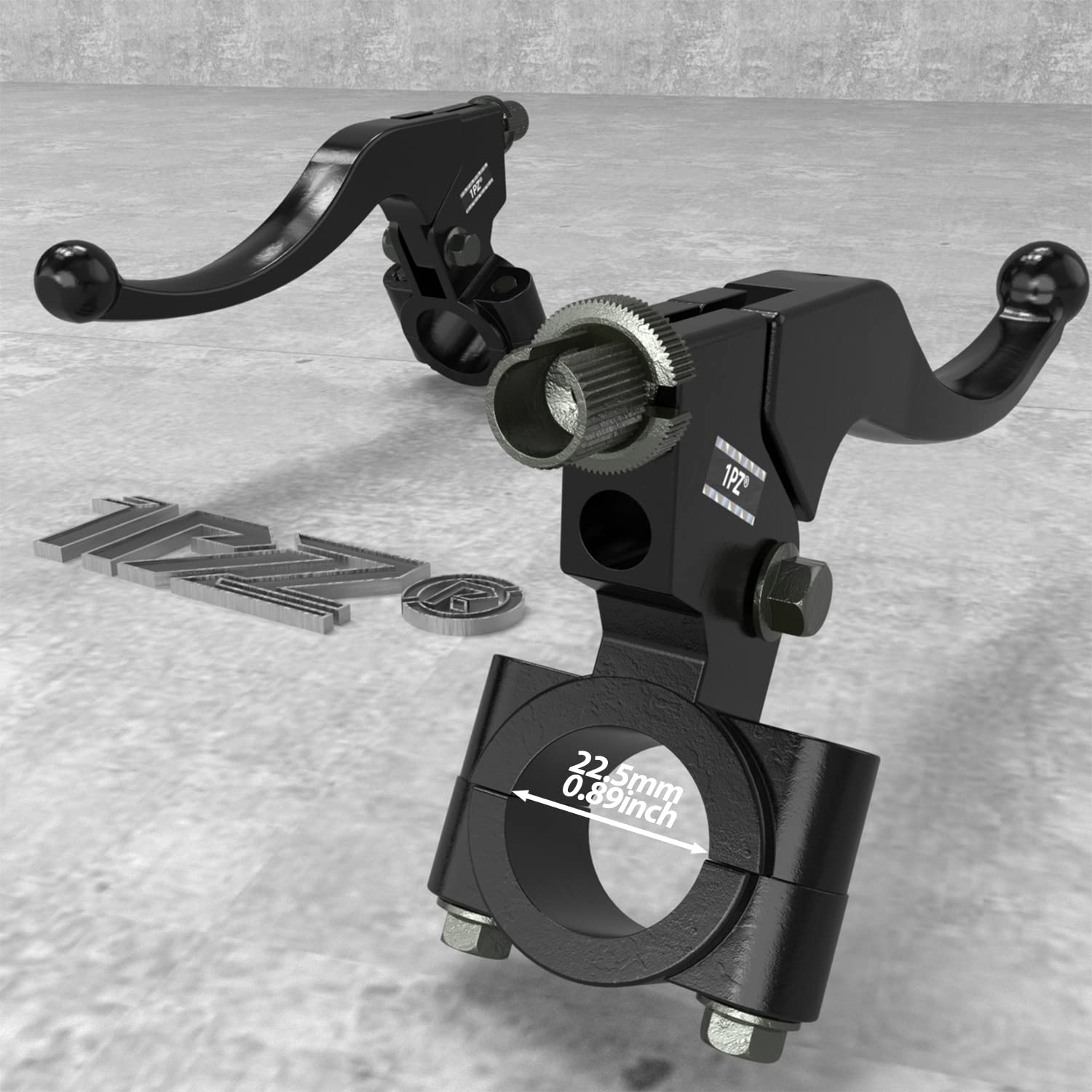 1PZ BL1-M78 Premium Left Right 7/8'' 22mm Clutch Brake Handle Levers Perch Replacement for Honda XR80 XR100 CRF70 CRF80 CRF100 P