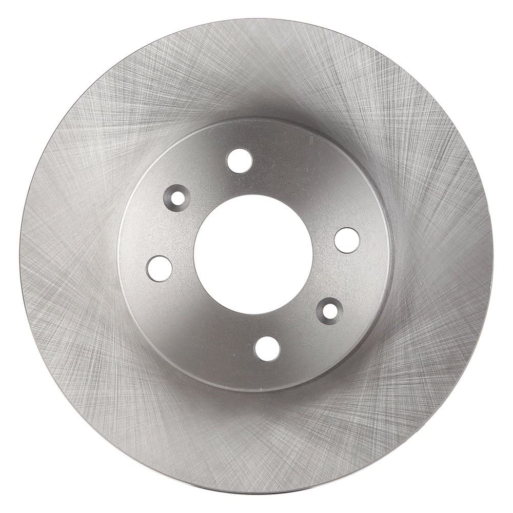 Trq Front Brake Rotors Set Vented Compatible With 2006-2011 Hyundai Accent Kia Rio