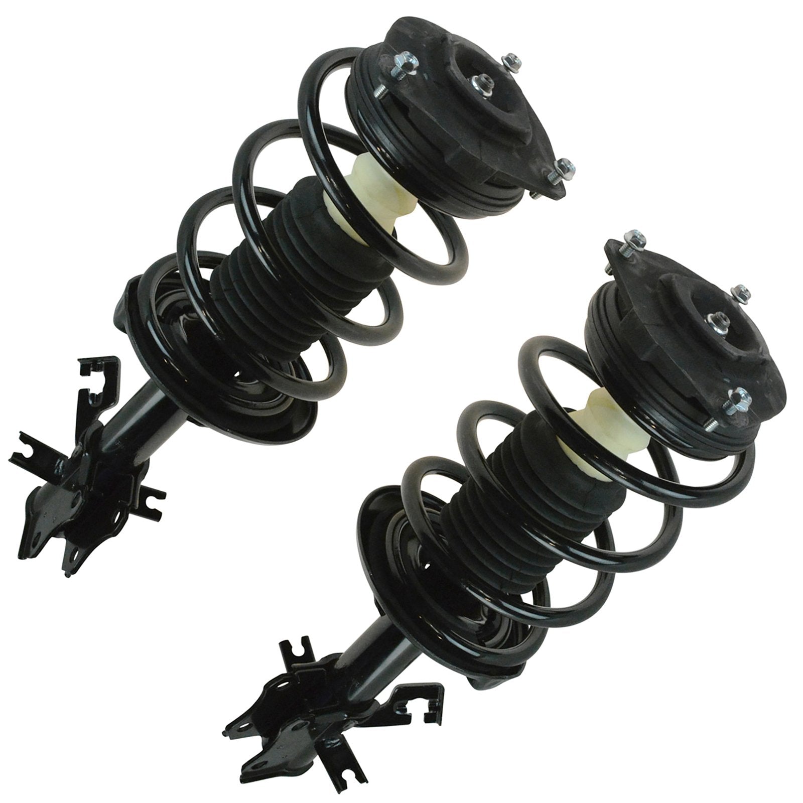 Trq Front Strut & Coil Spring Assembly Set Driver & Passenger Sides Compatible With 07-12 Nissan Sentra