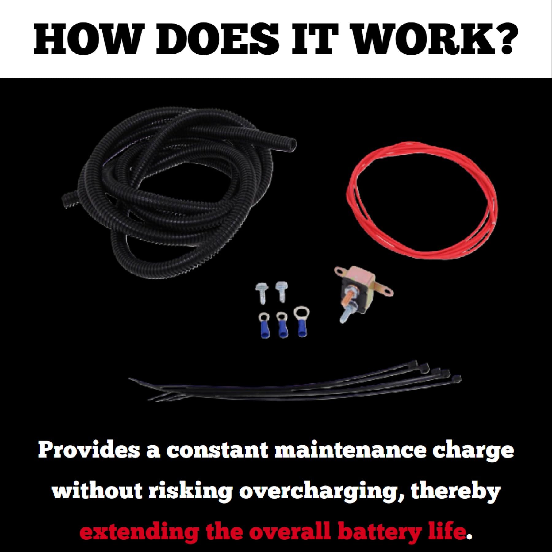 Roadmaster 156-25 Towed Vehicle Charge Line Kit