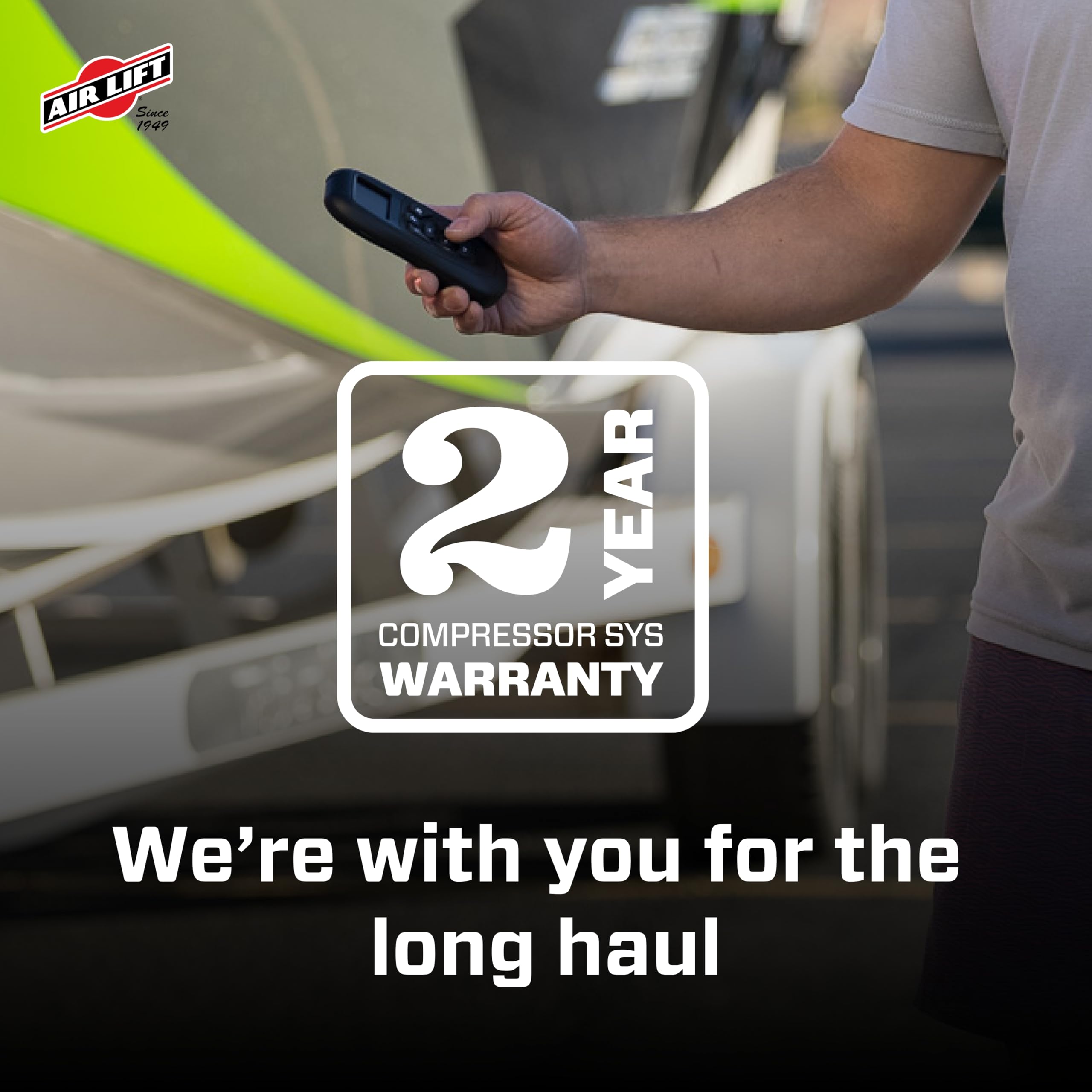 Air Lift Air Shock Controller Air Compressor And Pressure Gauge - 25804