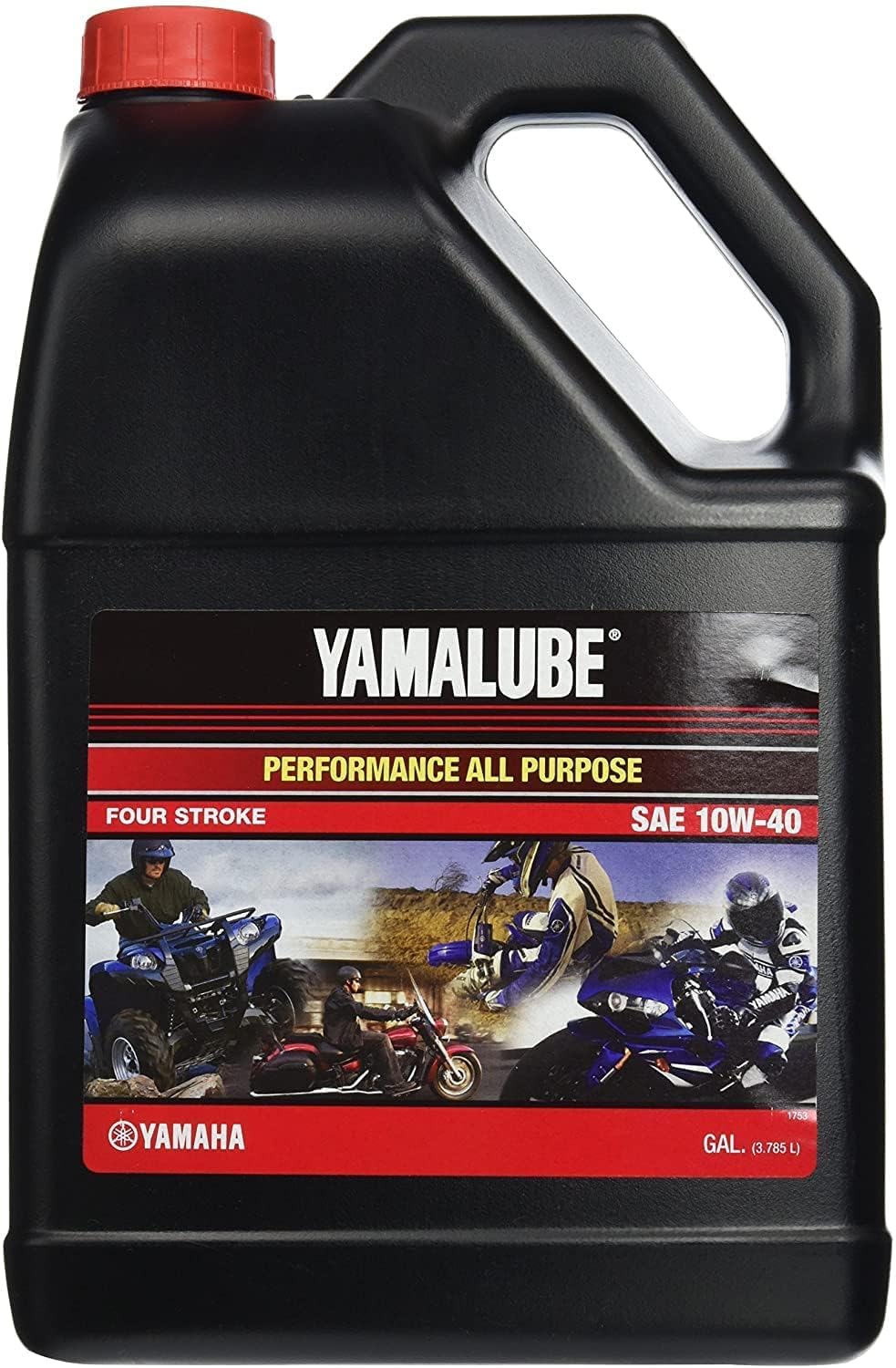Yamalube All Purpose 4 Four Stroke Oil 10W-40 1 Gallon