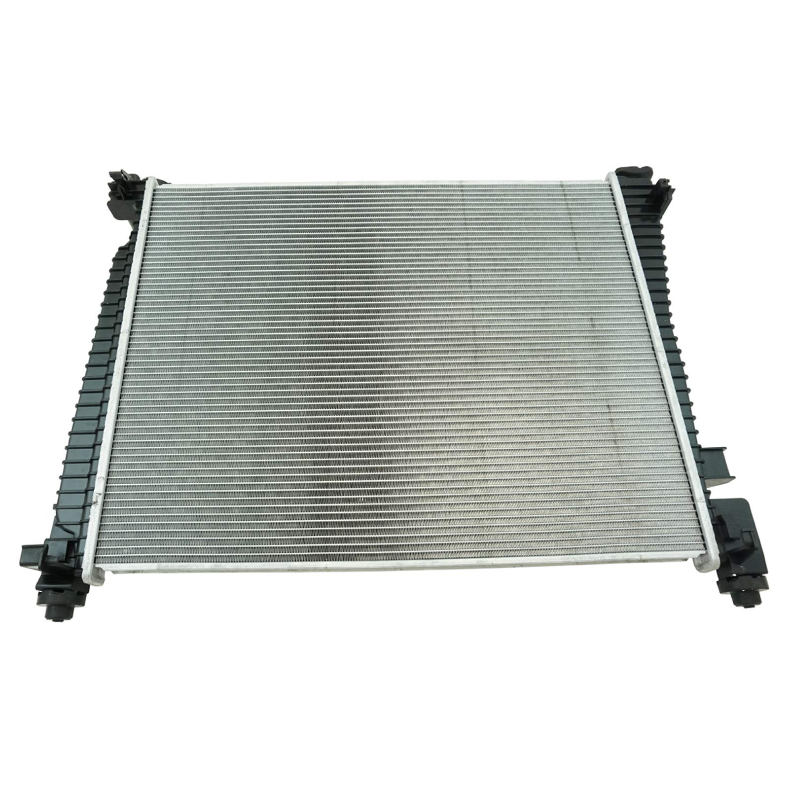 Trq Radiator Assembly Aluminum Core Compatible With 11-21 Dodge Durango Jeep Grand Cherokee Ch3010356 Ch3010357 Cu13200