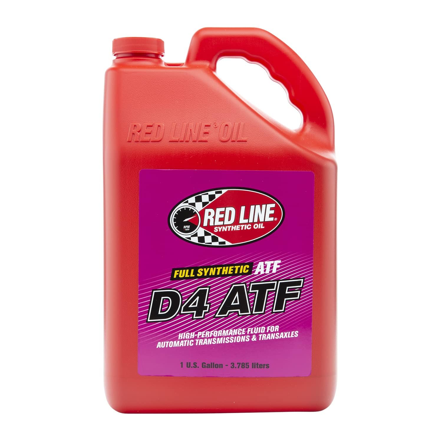 Red Line 30505 D4 Synthetic Automatic Transmission Fluid (Atf)- 1 Gallon (4 Pack)