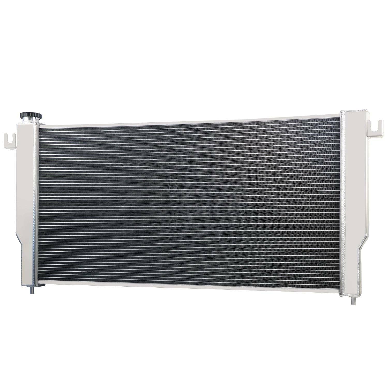 Alloyworks 3 Row All Aluminum Radiator For 1994-2002 2001 2000 Dodge Ram 2500 3500 5.9L L6 (Quad Cab Turbo Diesel)