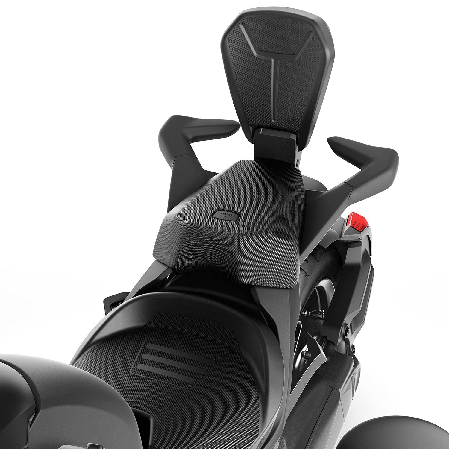 CAN AM Ryker Cast Aluminum Black Foldable Passenger Backrest, Model 219400843