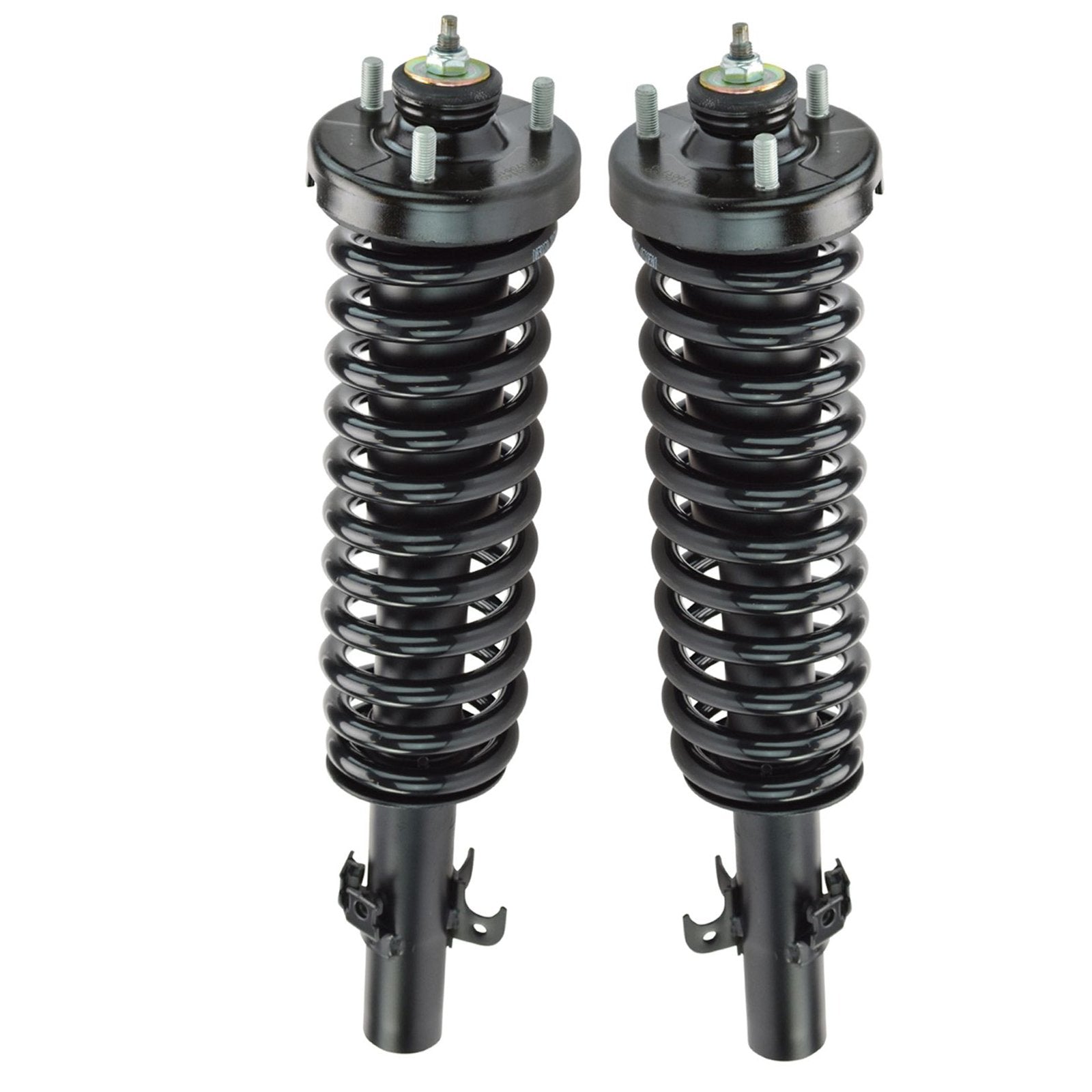 Trq Front Strut & Coil Spring Assembly Set Driver & Passenger Sides Compatible With 94-97 Honda Accord 95-98 Odyssey 96-99 Isuzu
