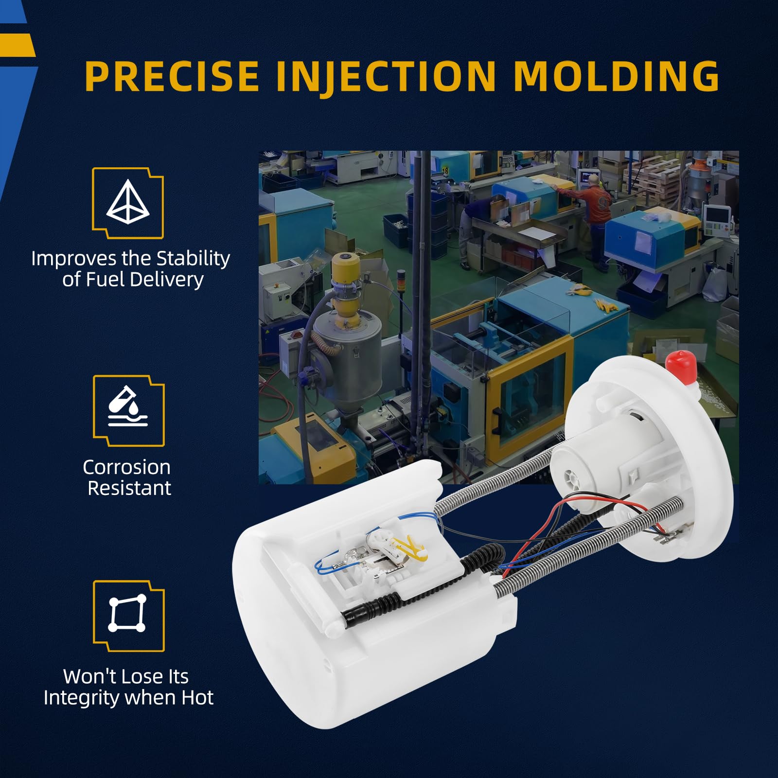 DWVO Fuel Pump Compatible with 2006 2007 2008 2009 2010 2011 Civic L4 1.8L