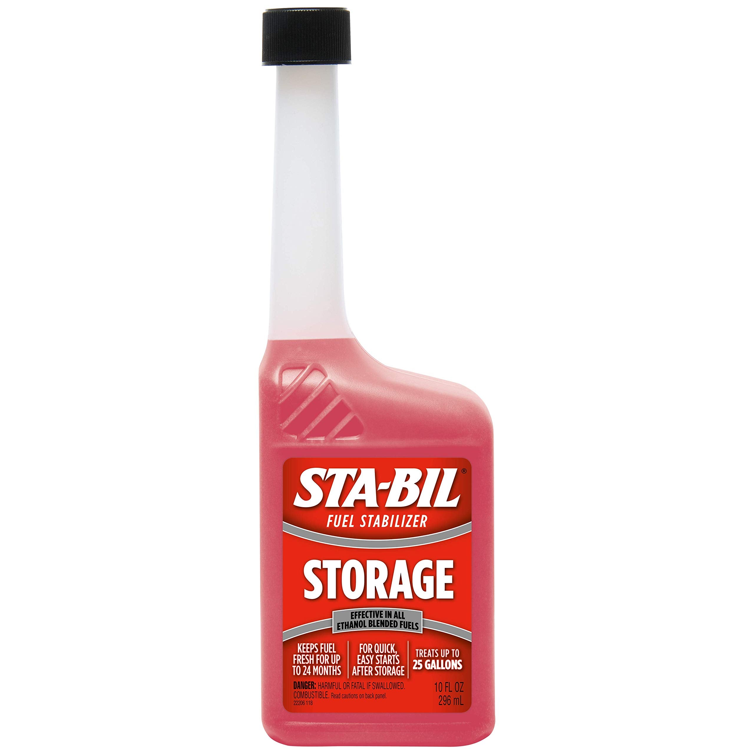 STA-BIL Storage Fuel Stabilizer, Keeps Fuel Fresh for 24 Months, Prevents Corrosion, Gasoline Treatment Additive that Protects S