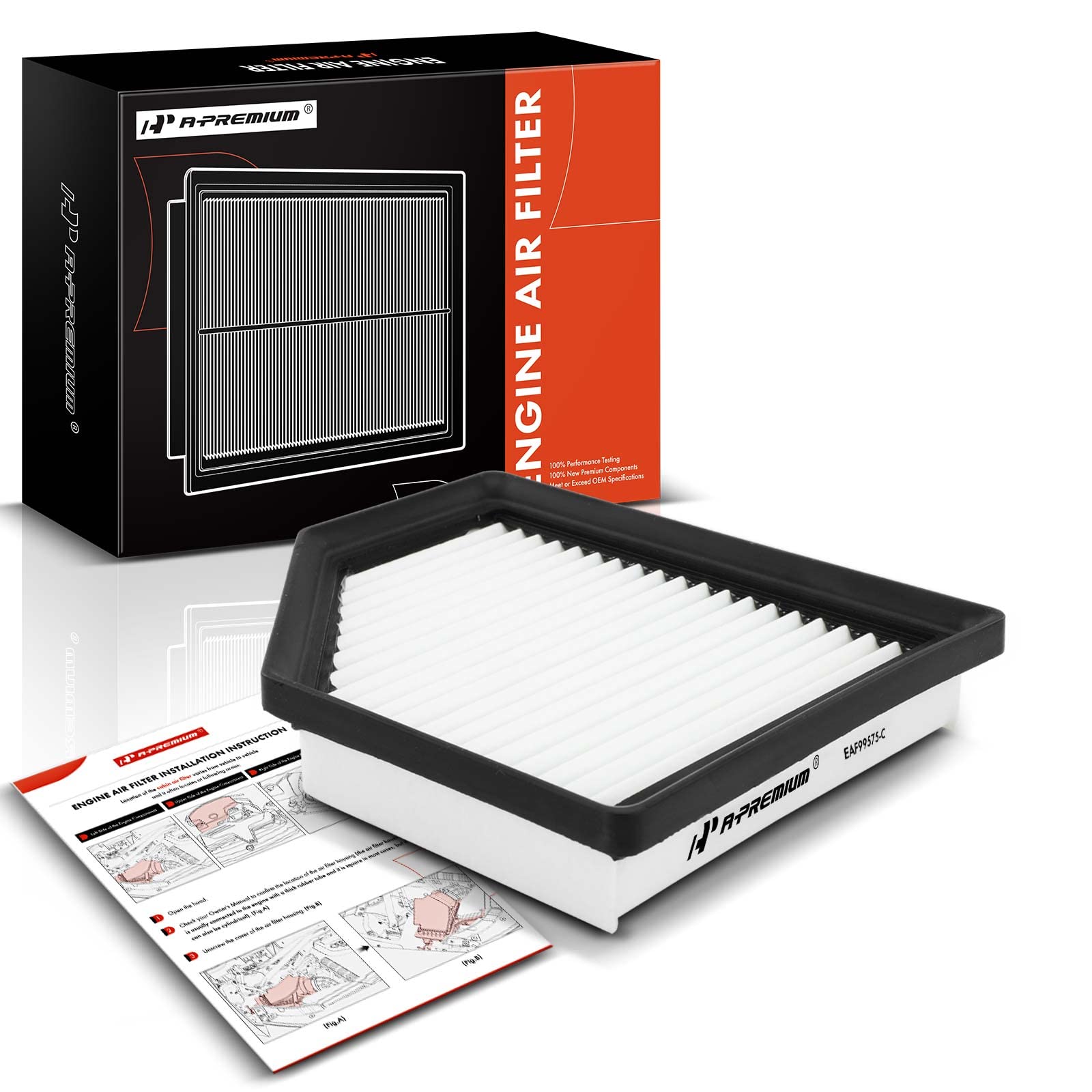 A-Premium Engine Air Filter Compatible With Nissan Sentra 2020 2021 2022 L4 2.0L