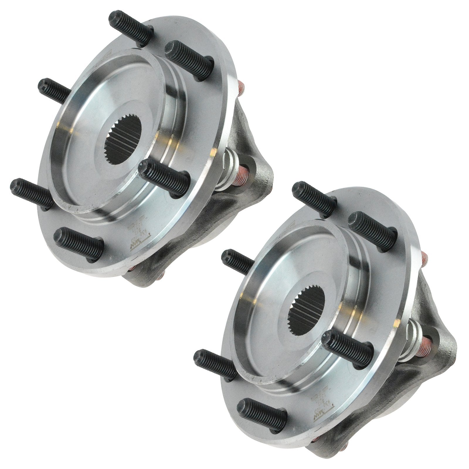 Trq Front Wheel Hub Bearings Assembly Set Compatible With 2010-2021 Lexus Gx460 2003-2009 Gx470 2003-2021 Toyota 4Runner 2007-20