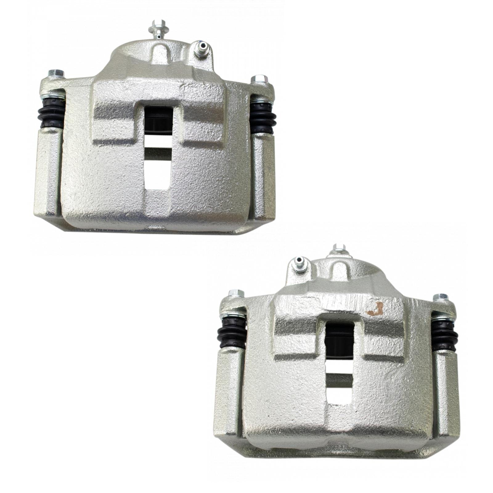 Trq Front Brake Caliper Set Compatible With 2001-2007 Ford Taurus 2002 Lincoln Continental 2001-2005 Mercury Sable