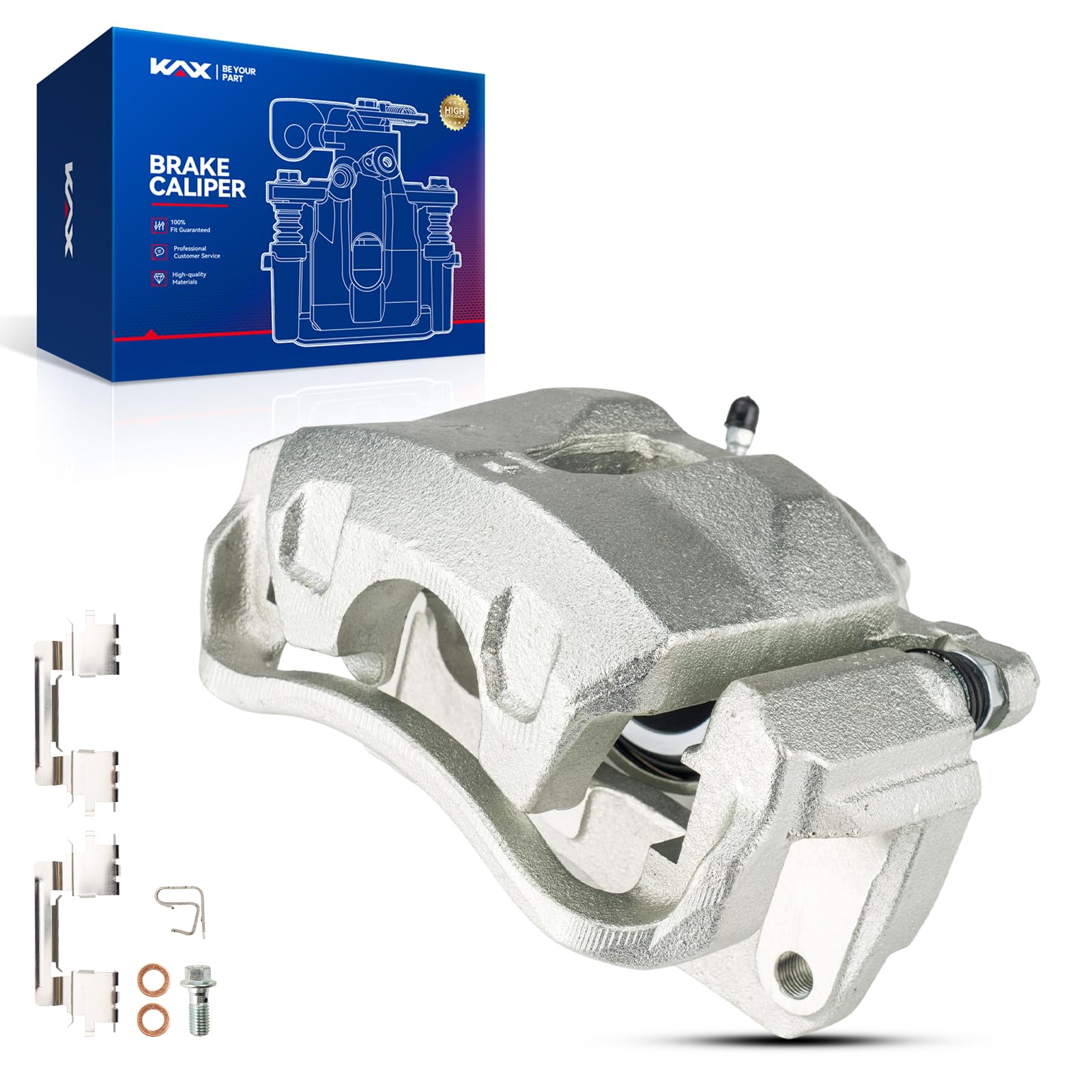 Kax Disc Brake Caliper Assembly Fit For Toyota Sienna 2004-2010, Avalon 2005-2007, Solara 2004-2008, Camry 2005-2006 3.0L, Camry