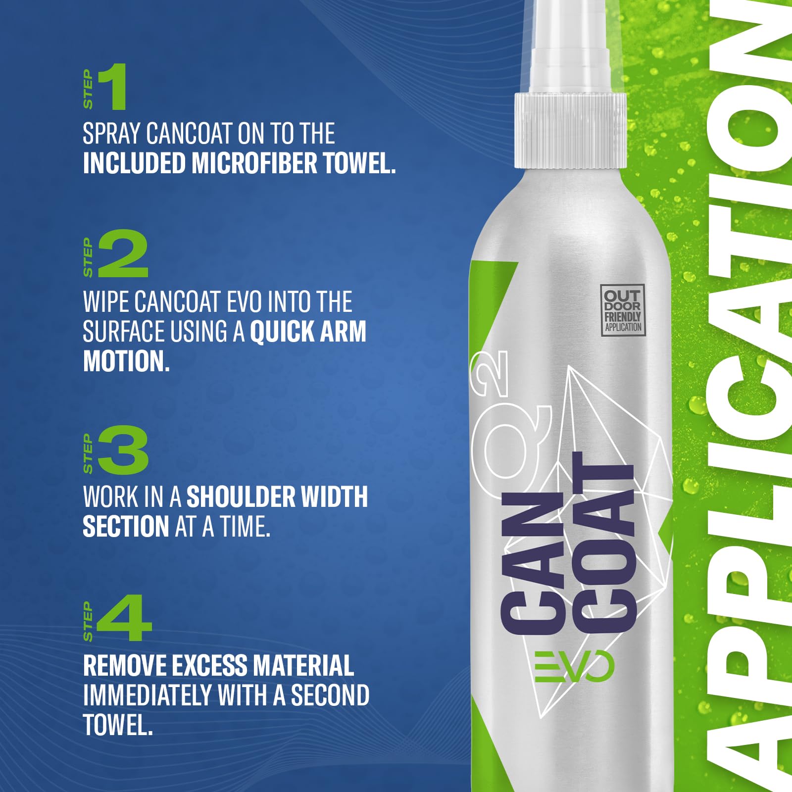 Gyeon Cancoat Evo 200Ml – Spray Ceramic Coating For Cars | Can Be Used To Ceramic Coat Paint, Wheels, And Exterior Plastic Trim | High Gloss Car Ceramic Coating