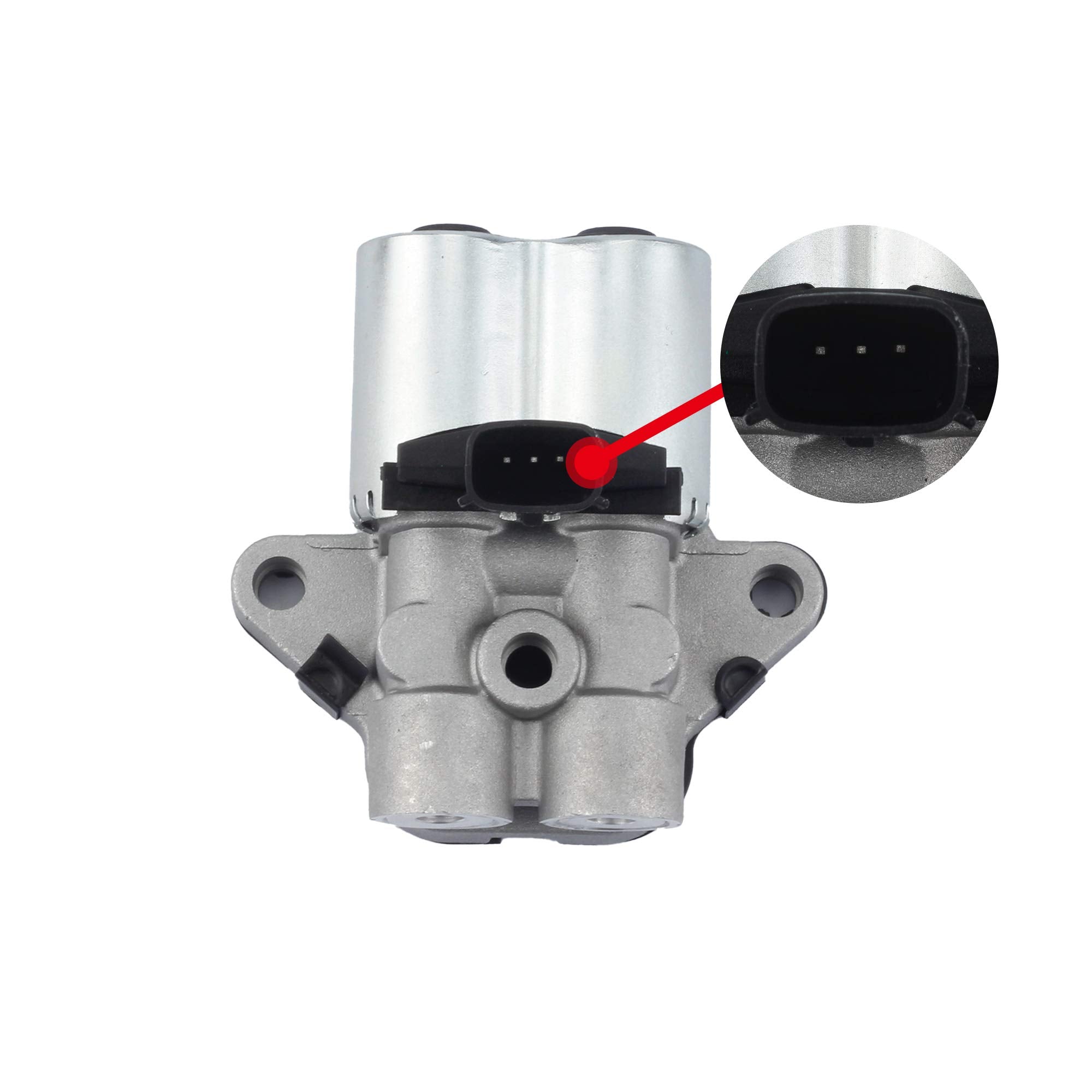 Dasbecan Engine Variable Timing Oil Control Valve VVT Solenoid Compatible with Chevrolet Chevy Malibu Impala 2.5L 2014 2015 Repl