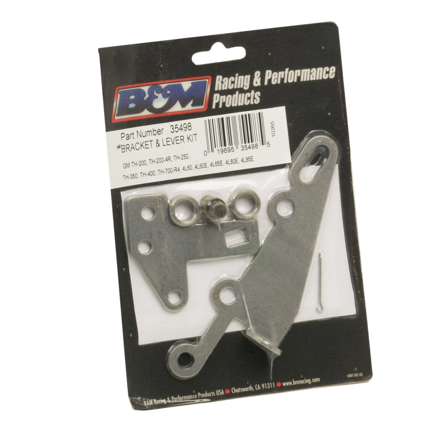 B&M 35498 Bracket And Lever Kit
