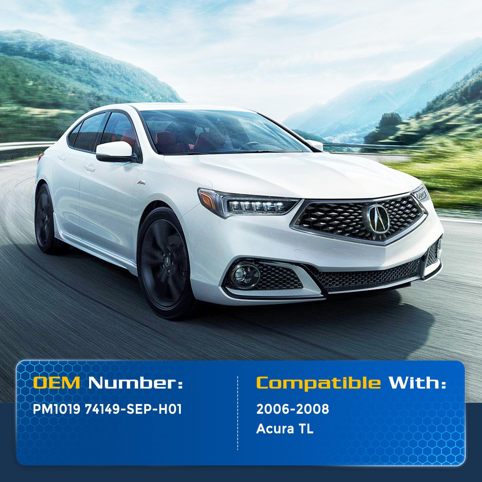 Arana Hood Struts For Acura Tl 2006-2008, Front Hood Lift Support Shocks Strut Rods Fit 2006 2007 2008 Acura Tl Base/Type-S Mode