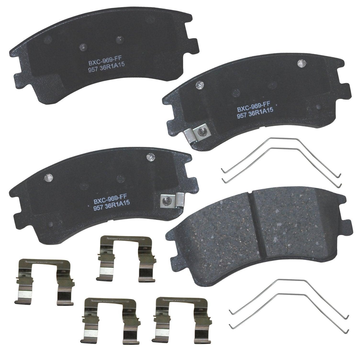 Bendix Premium Sbc957 Ceramic Front Brake Pads For Mazda 6 2005-2003