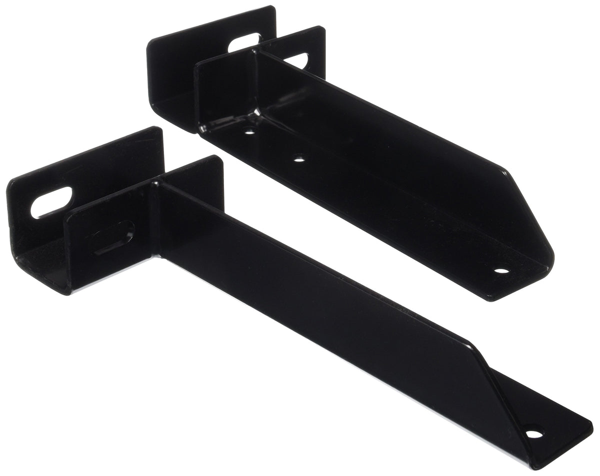 Realtruck Backrack Hardware Kit For Use W/Standard Bed, Black, N | 30113 | Fits 1985-2005 Chevrolet S10/S15; 1998-2020 Nissan Frontier; 2004-2025 Nissan Titan; 1997-2004 Toyota Tacoma & Others