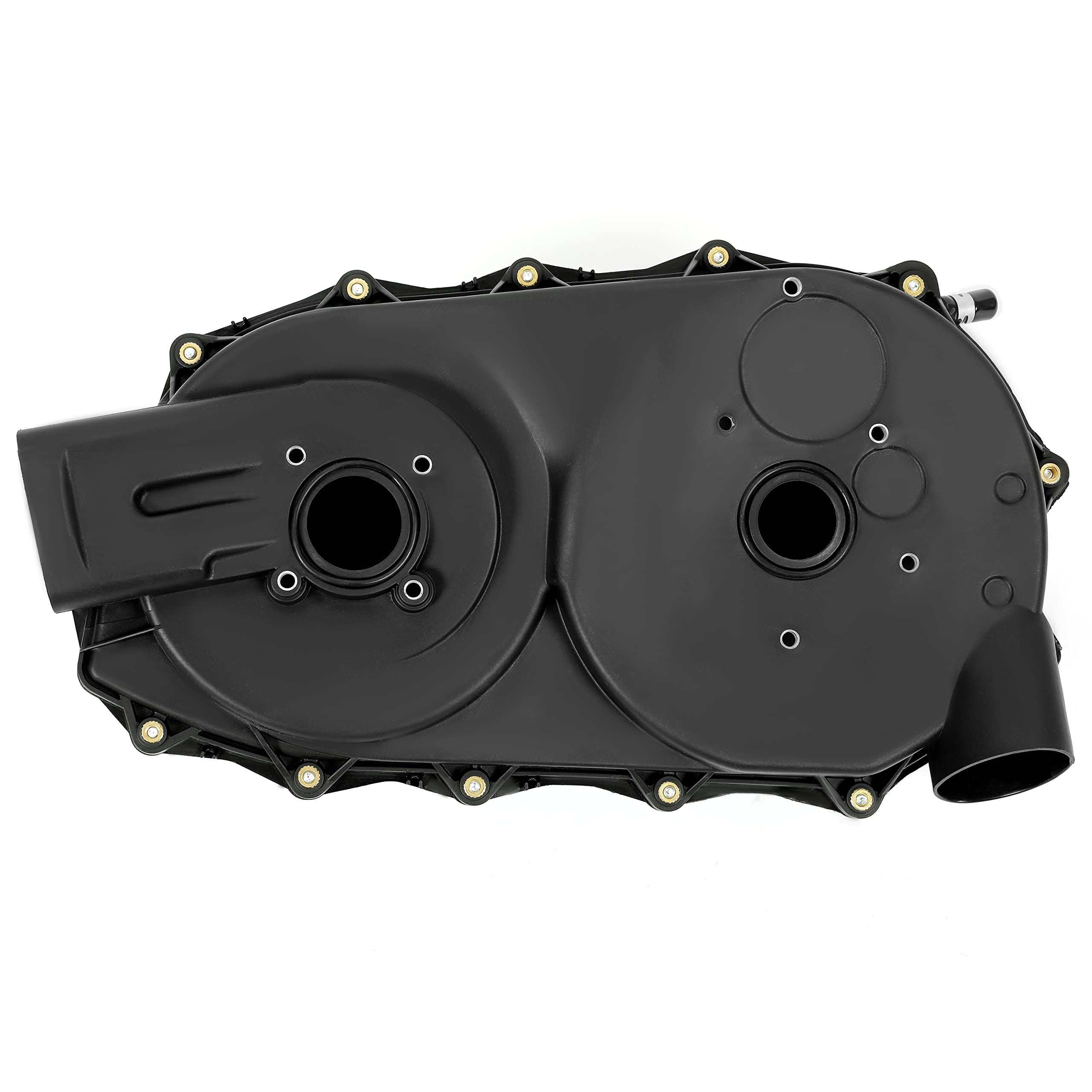 Kuafu Inner Clutch Cover Compatible With 2006-2014 Can-Am Outlander Renegade 500 650 800 800R 1000 Bombardier Outlander 650 800 Replacement For 420611400 420611405 420611407 Black