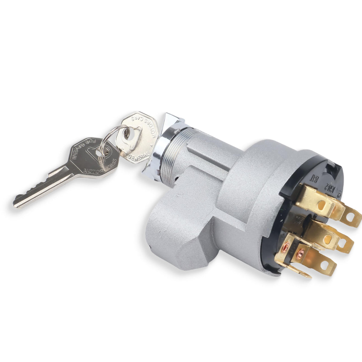 Ignition Switch with Lock Cylinder and Keys Compatible with 1955-1956 Chevrolet WBCARB0DPMN7DFD