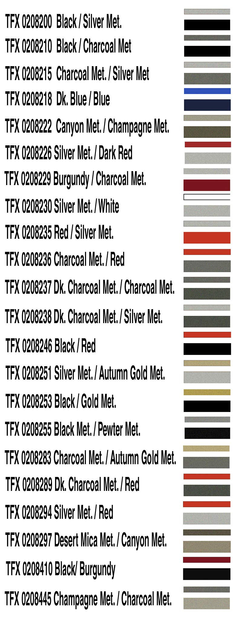 Universal Tfx 0208236 - Auto Customizing 1/2'' 2-Color Dual Pinstripe -1/2'' X 150' (1/4    Stripe, 1/8'' Gap, Then 1/8    Strip