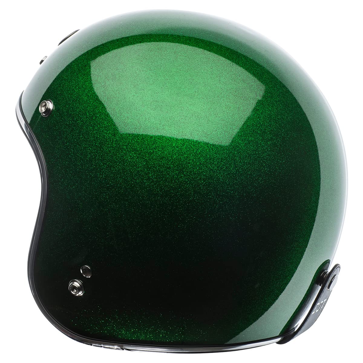 Torc (T50 Route 66) 3/4 Helmet With Super Flake Speciality Paint (Limecycle Green, Large)