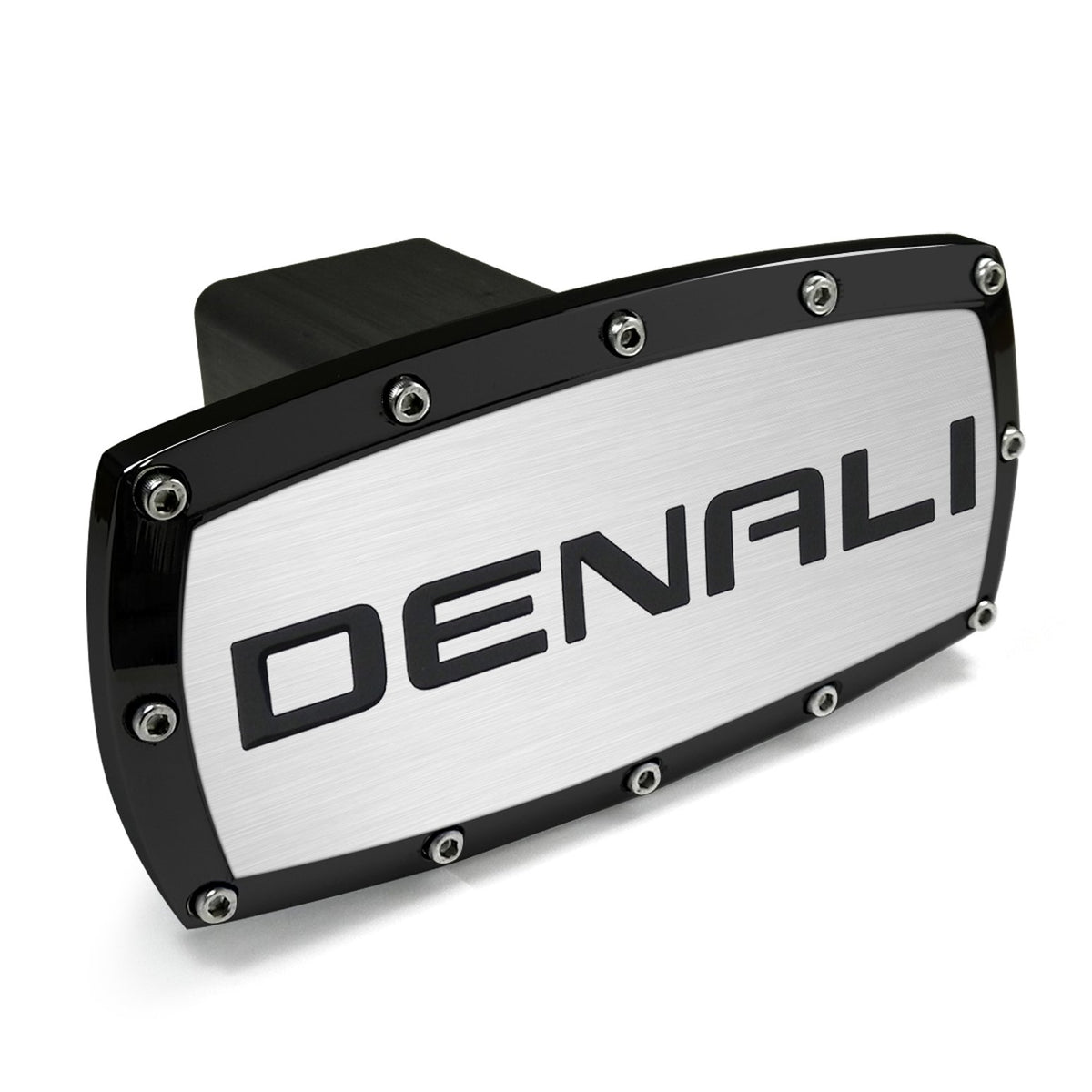 Carbeyondstore Gmc Denali Black Trim Billet Aluminum Tow Hitch Cover